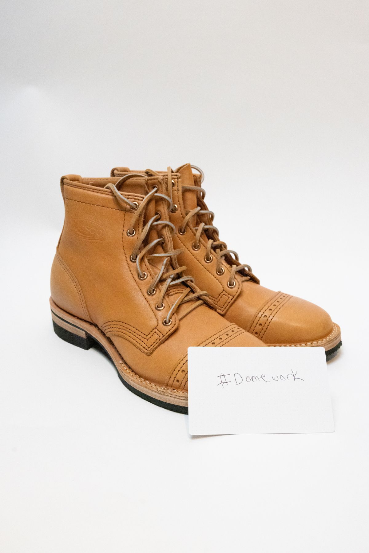Photo by stl002 on October 2, 2022 of the Wesco Hendrik in Horween Natural Essex.