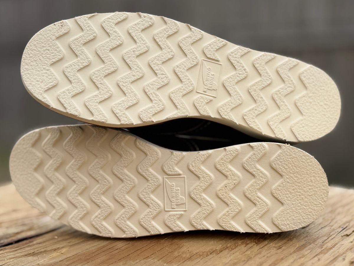 Photo by ChrisoftheW on March 12, 2026 of the Red Wing 8890 Classic Moc in S.B. Foot Charcoal Rough and Tough.