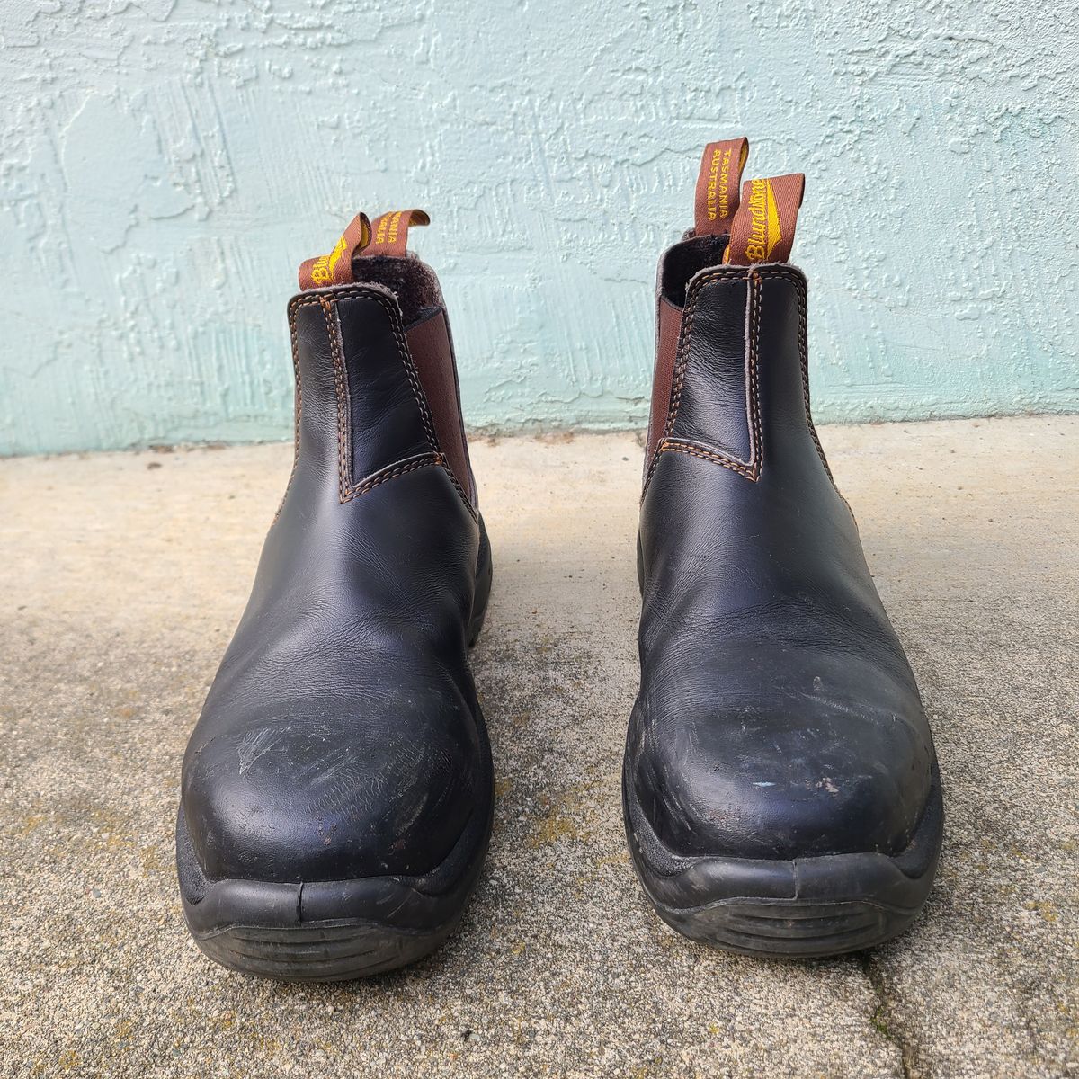 Photo by donyey on January 5, 2025 of the Blundstone 172 in Stout Brown.