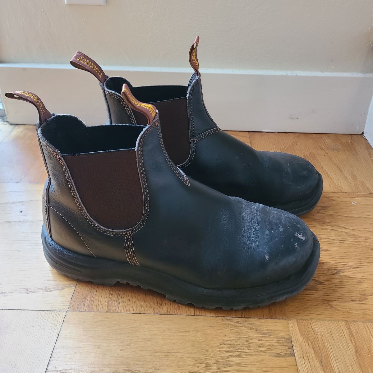 Photo by donyey on March 5, 2025 of the Blundstone 172 in Stout Brown.