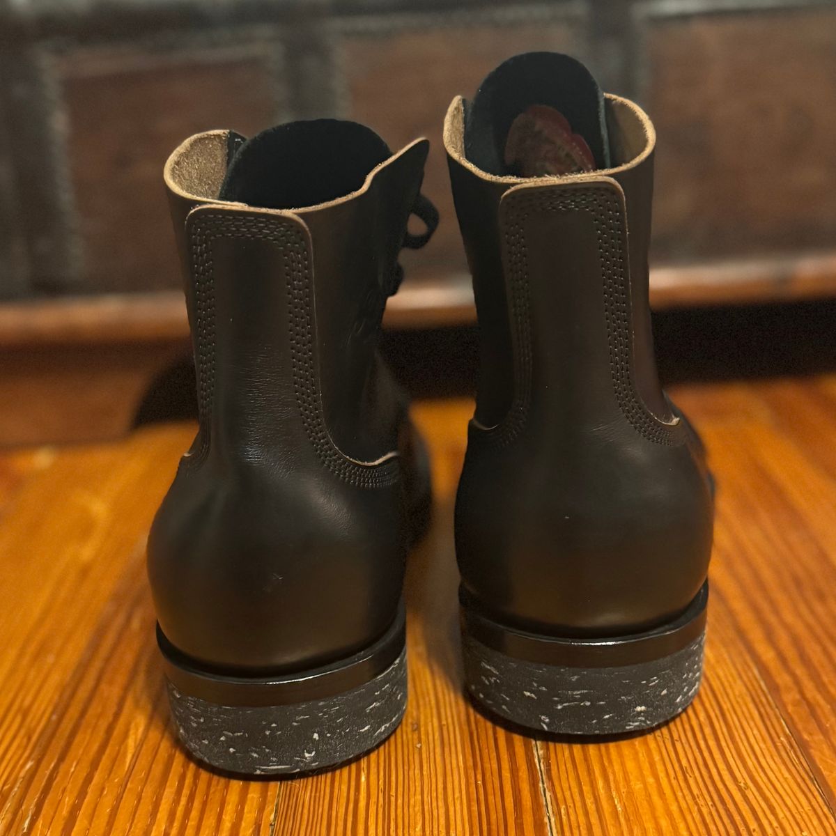 Photo by sthilburn on October 2, 2025 of the Role Club Boondockers in Handfinished CXL Horsehide.