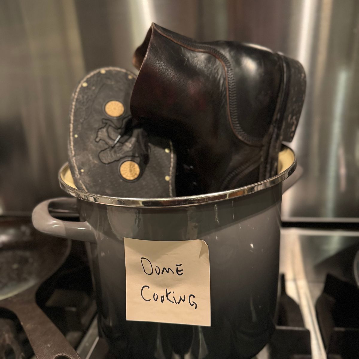 Photo by sthilburn on November 4, 2025 of the Role Club Boondockers in Handfinished CXL Horsehide.