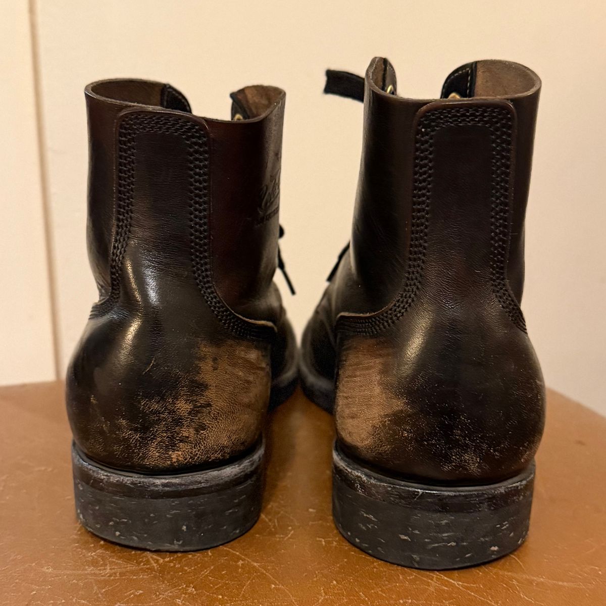 Photo by sthilburn on March 6, 2026 of the Role Club Boondockers in Handfinished CXL Horsehide.