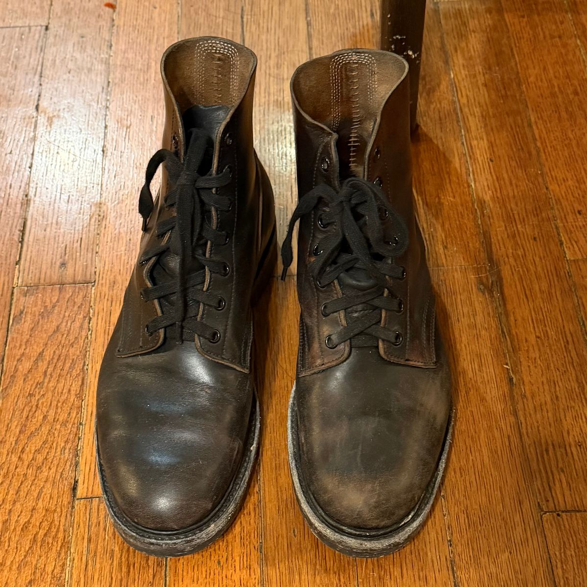 Photo by sthilburn on March 6, 2026 of the Role Club Boondockers in Handfinished CXL Horsehide.