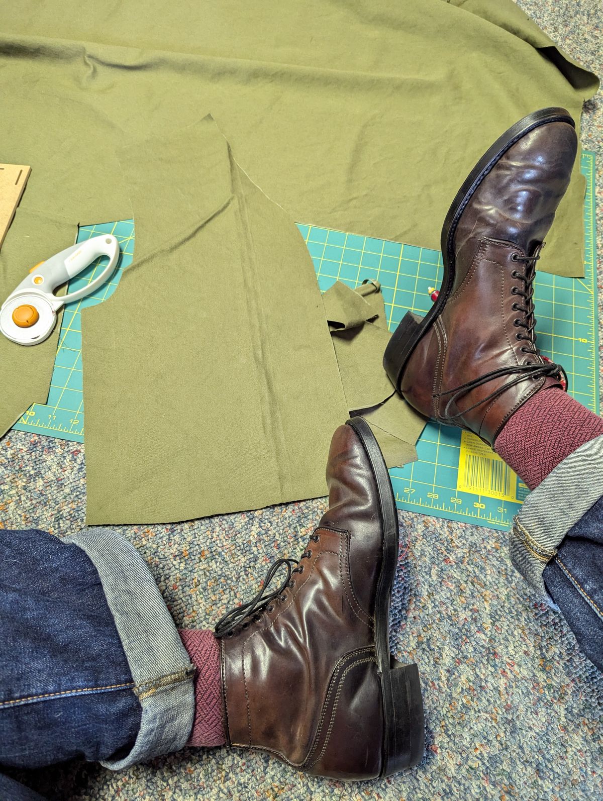 Photo by clefke on August 8, 2024 of the Alden Plain Toe Boot in Horween Color 8 Shell Cordovan.