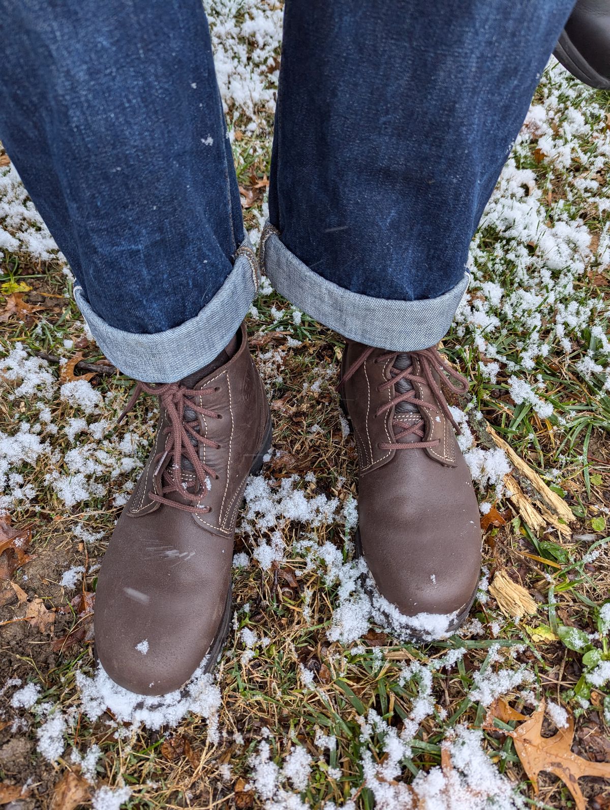 Photo by clefke on November 21, 2024 of the Schuh Bertl Stiefel Classic in Russian Leather.