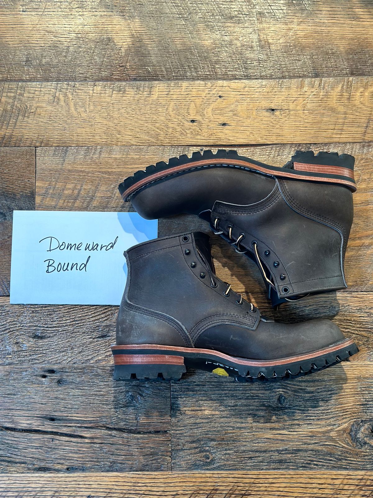 Photo by GDub on October 1, 2023 of the Nicks MTO in Horween Charcoal Cypress.
