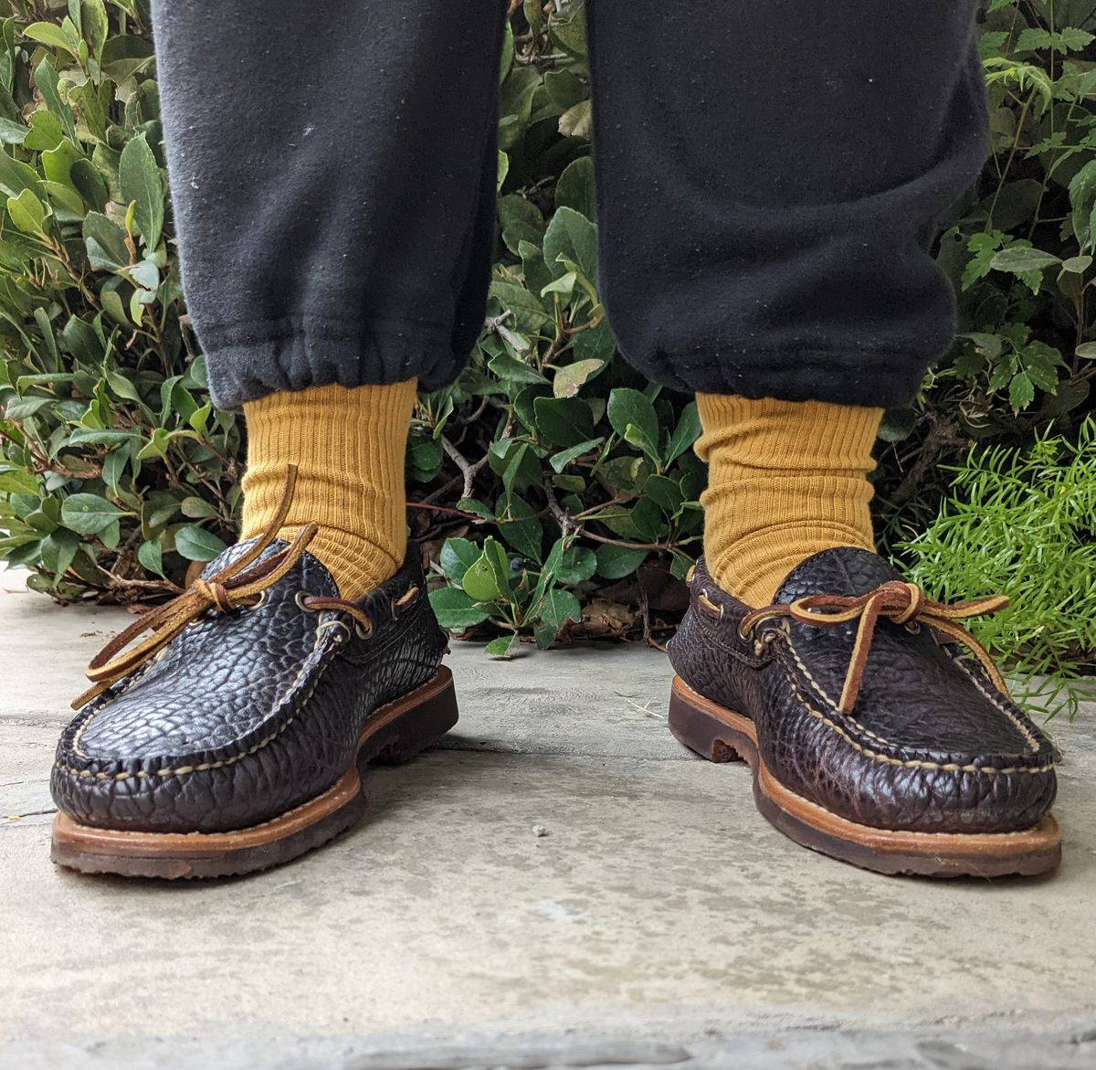 Photo by kat on December 1, 2022 of the Rancourt & Co. Unlisted Model in Rancourt Chocolate Tuscon Bison.