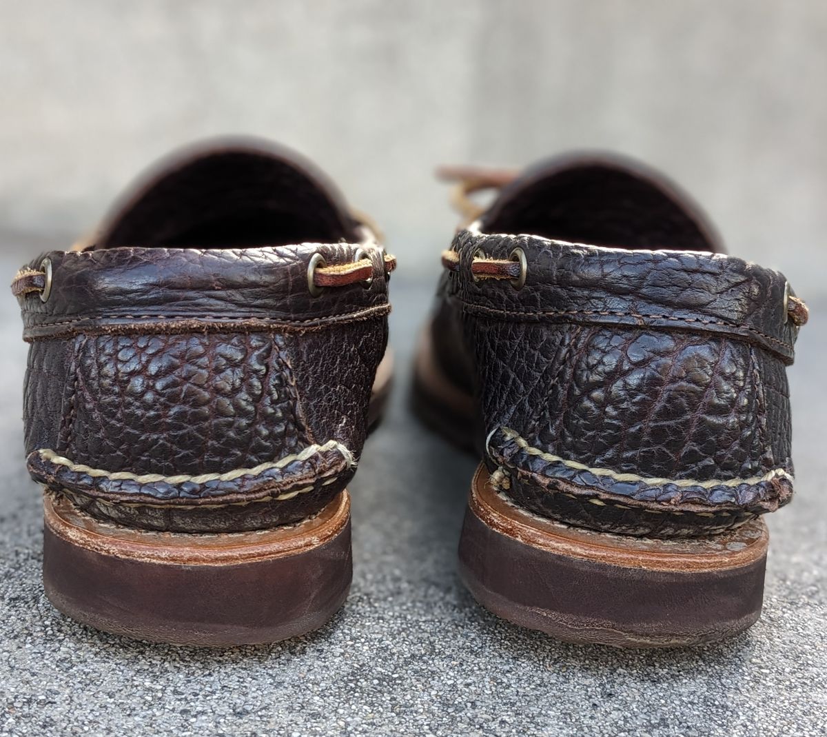 Photo by kat on March 4, 2023 of the Rancourt & Co. Unlisted Model in Rancourt Chocolate Tuscon Bison.