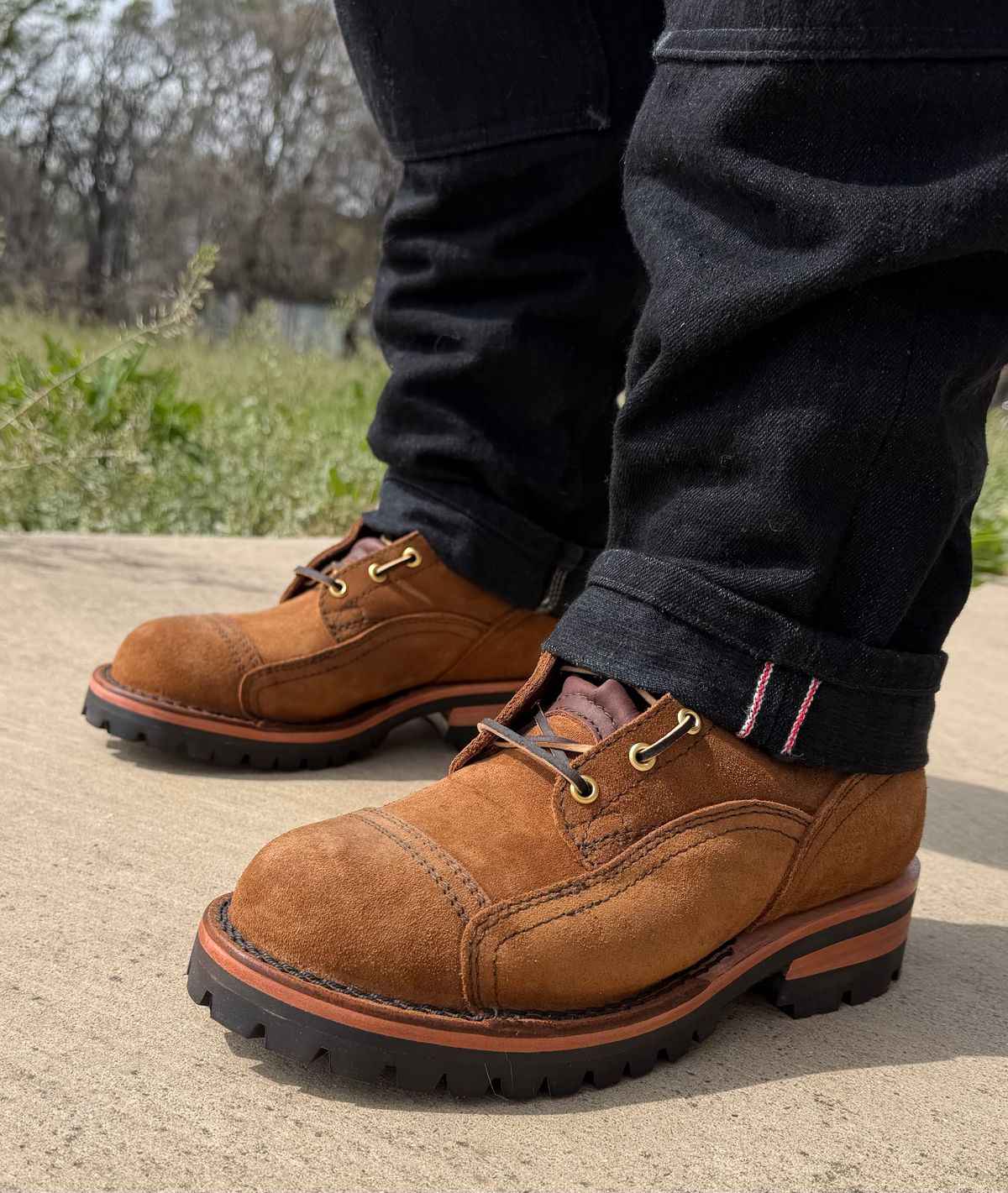 Photo by Bedrock on March 16, 2026 of the Nicks Nd5 in Seidel 1964 Tan Roughout.