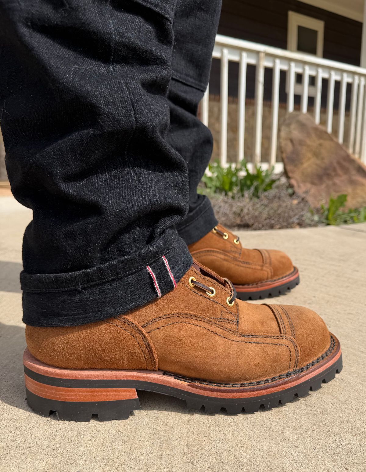 Photo by Bedrock on March 16, 2026 of the Nicks Nd5 in Seidel 1964 Tan Roughout.