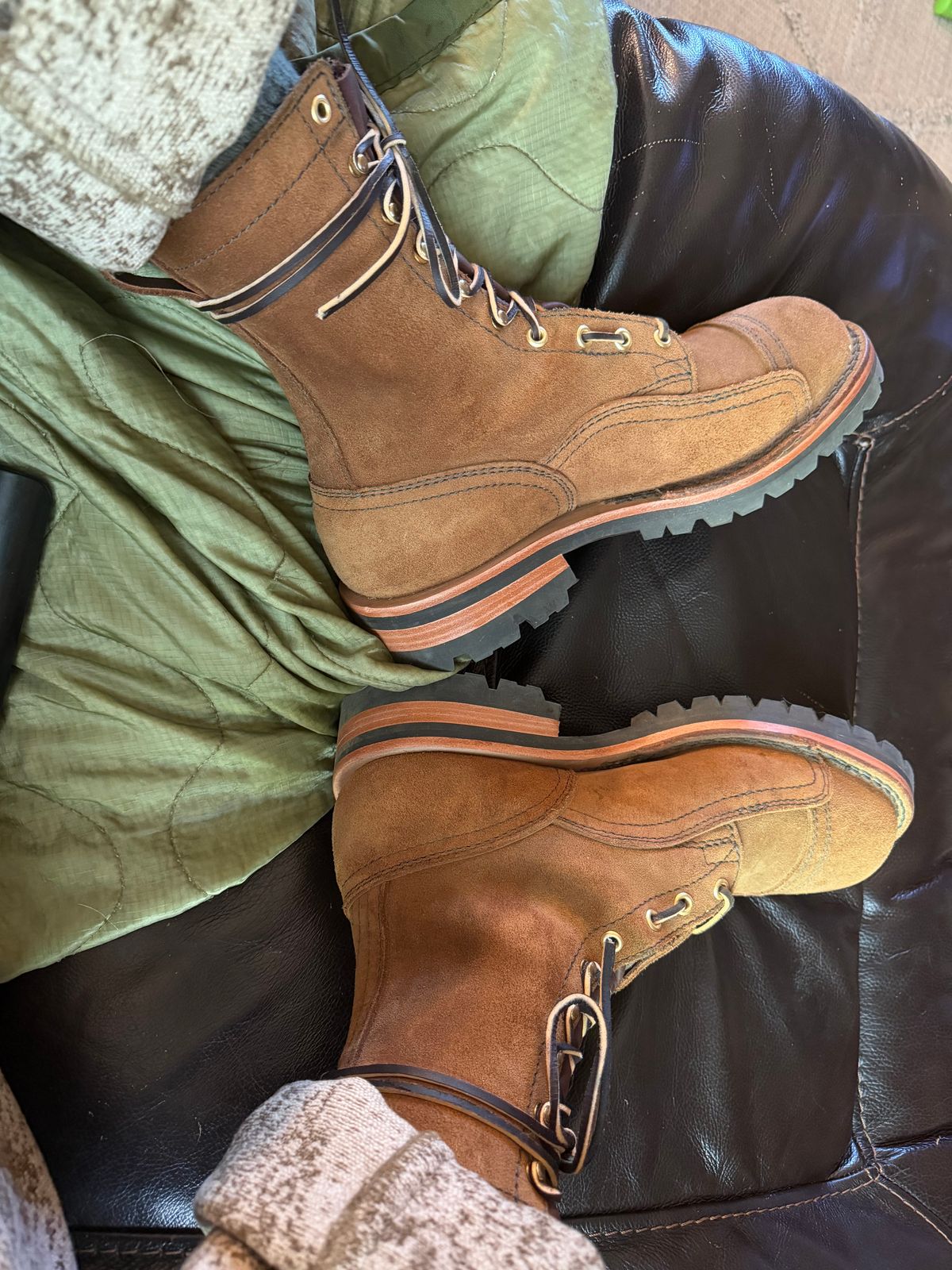 Photo by Bedrock on April 4, 2026 of the Nicks Nd5 in Seidel 1964 Tan Roughout.