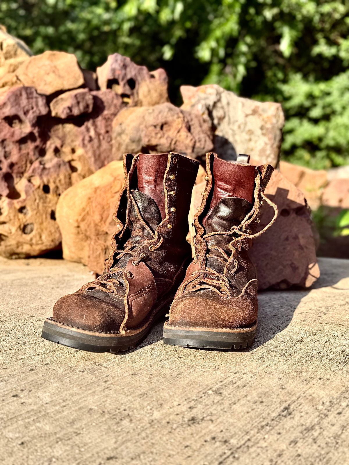 Photo by Bedrock on June 8, 2026 of the Nicks x Rose Anvil ND3 in Horween Brown Waxed Flesh.