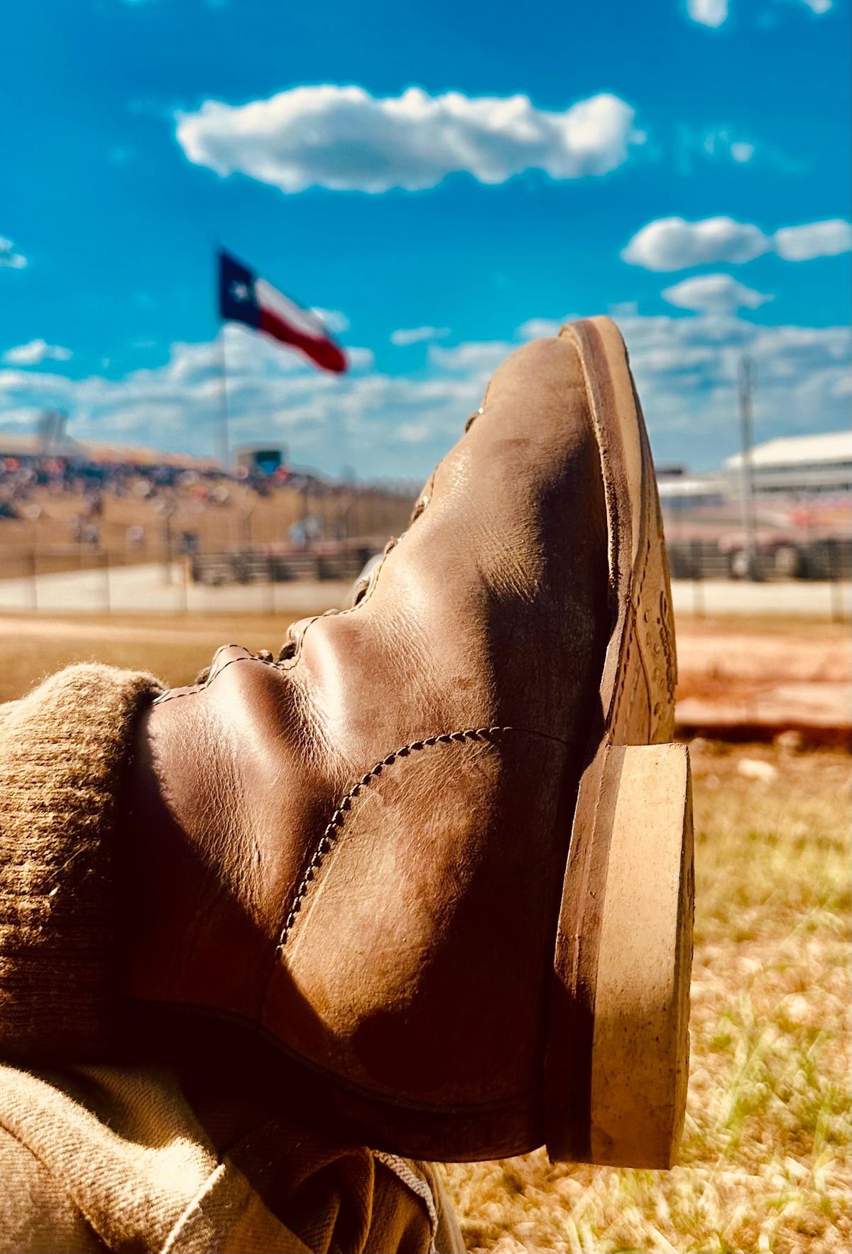 Photo by Bedrock on October 18, 2025 of the Oldspeed Wholecut Monkey in Horween Natural Chromexcel.