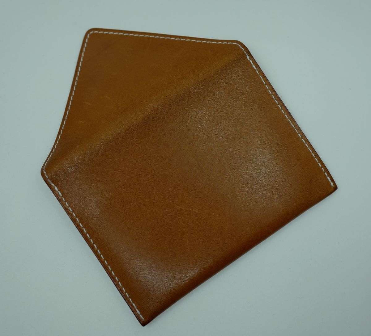 Photo by uglyshoes on March 5, 2026 of the Hermès Enveloppe MM in Barenia.