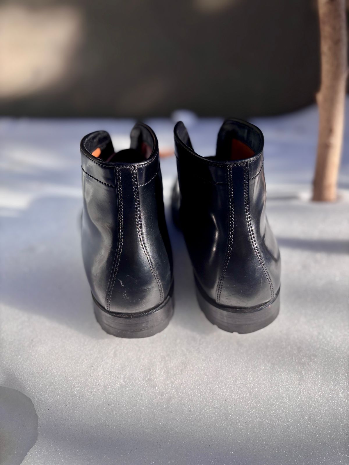 Photo by Way2Jeff on February 5, 2026 of the Alden Cavalry Boot in Horween Black Shell Cordovan.
