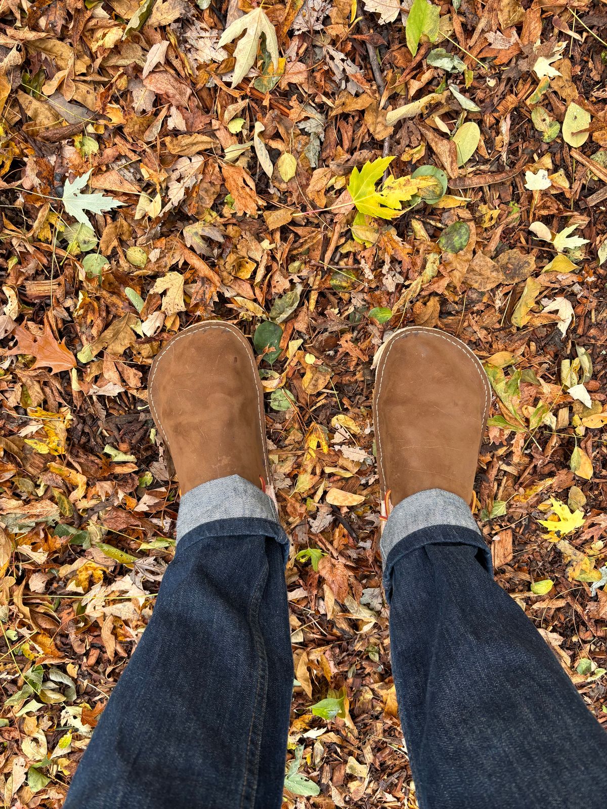 Photo by LastOfTheMohicans on November 4, 2023 of the Home Made Slipper in S.B. Foot Brown Spitfire.