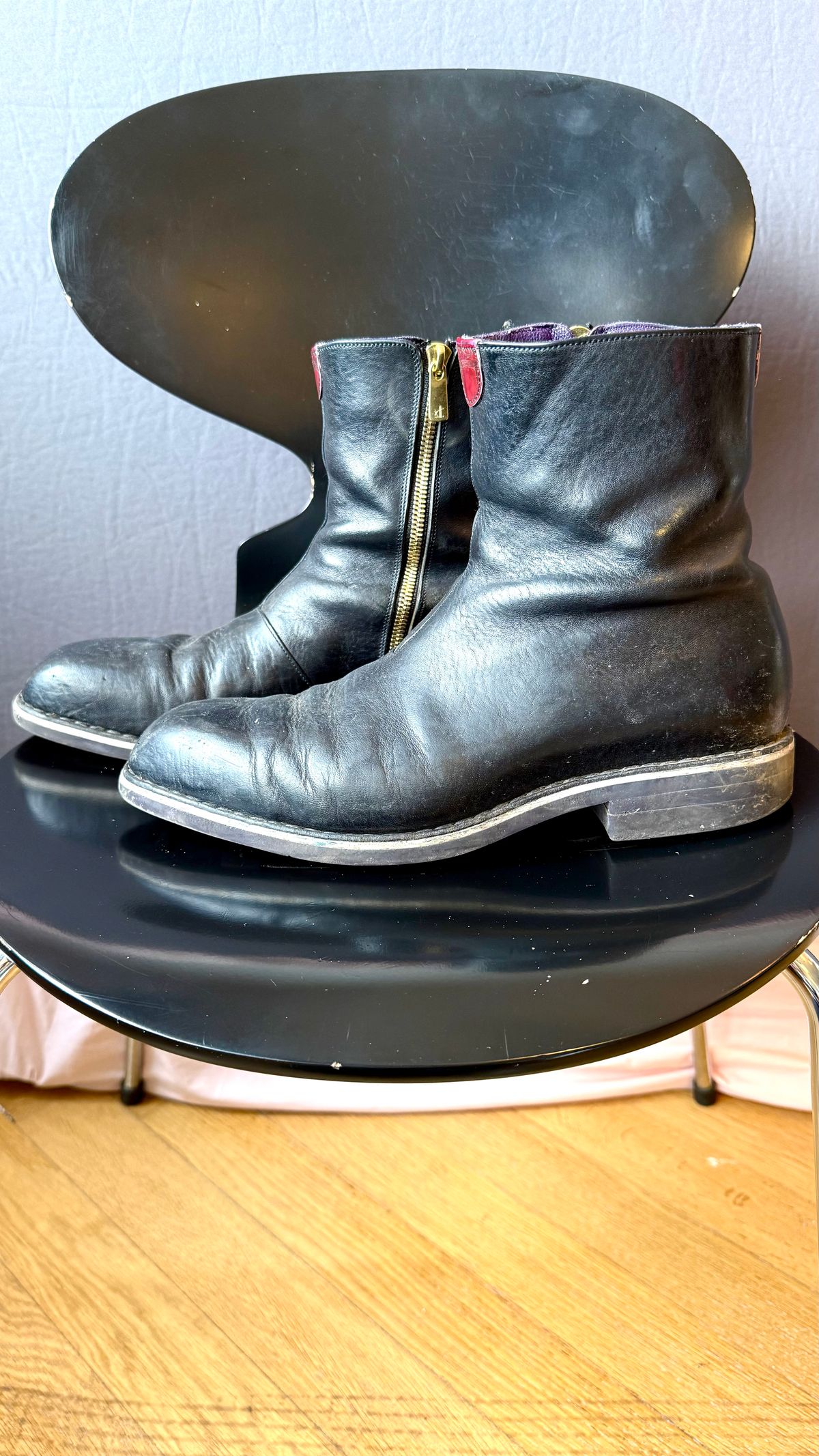 Photo by amara on March 2, 2025 of the Amara Hark-Weber Custom Model in Conceria Cloe Horse Front.