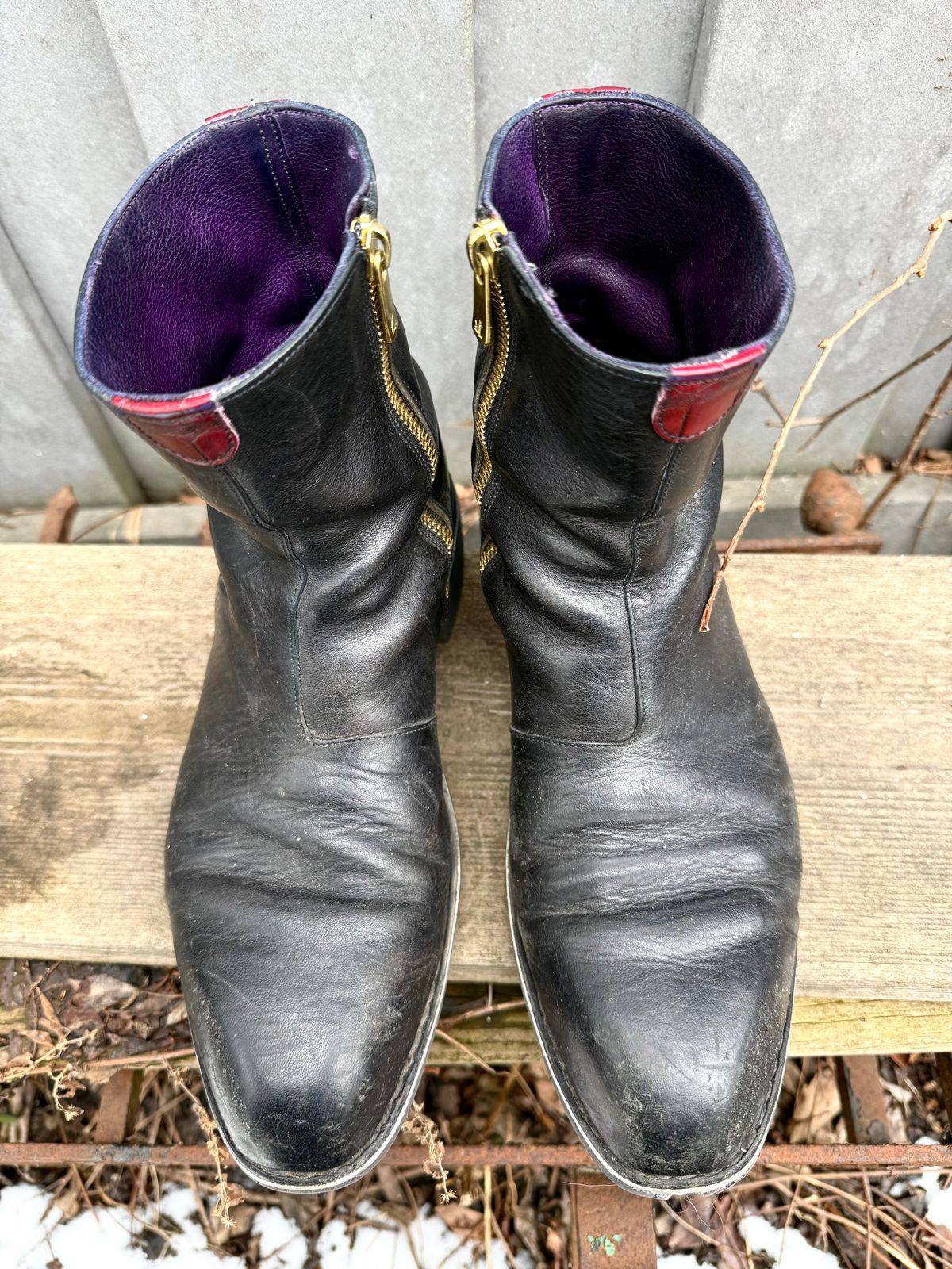 Photo by amara on April 1, 2025 of the Amara Hark-Weber Custom Model in Conceria Cloe Horse Front.