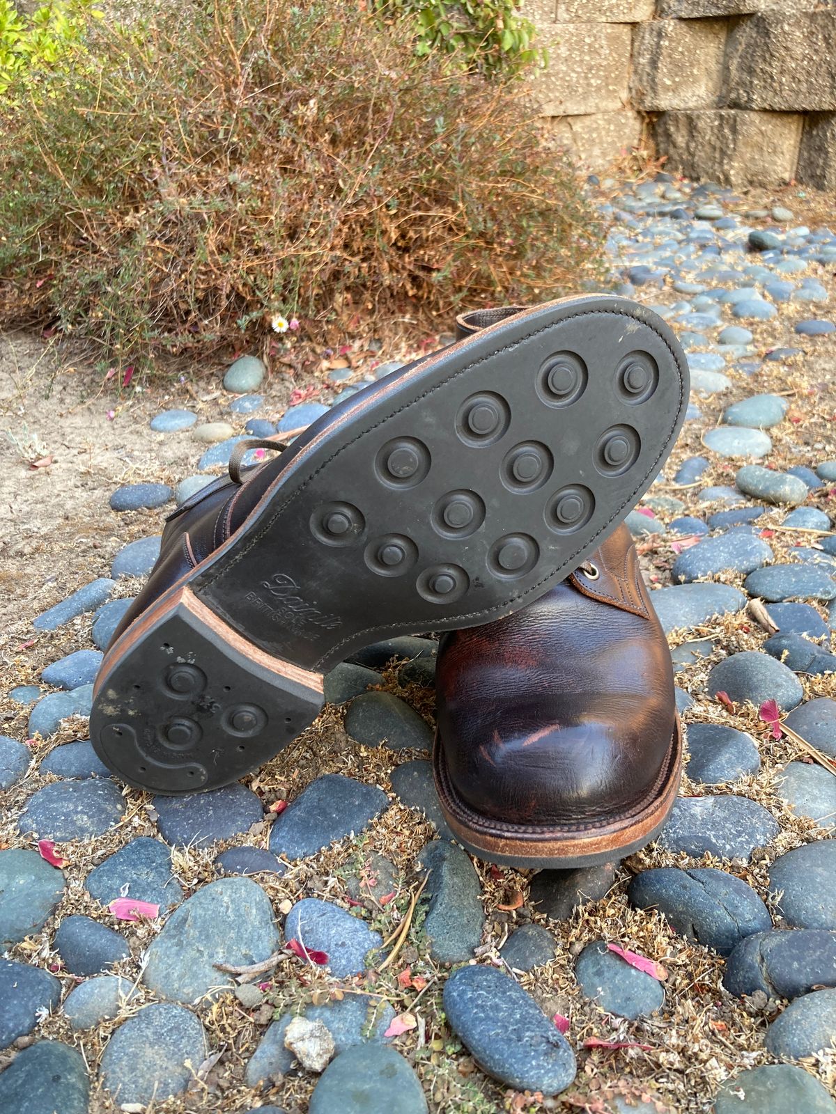 Photo by boogieshafer on September 22, 2023 of the Viberg Service Boot in Horween Brown Wooly.