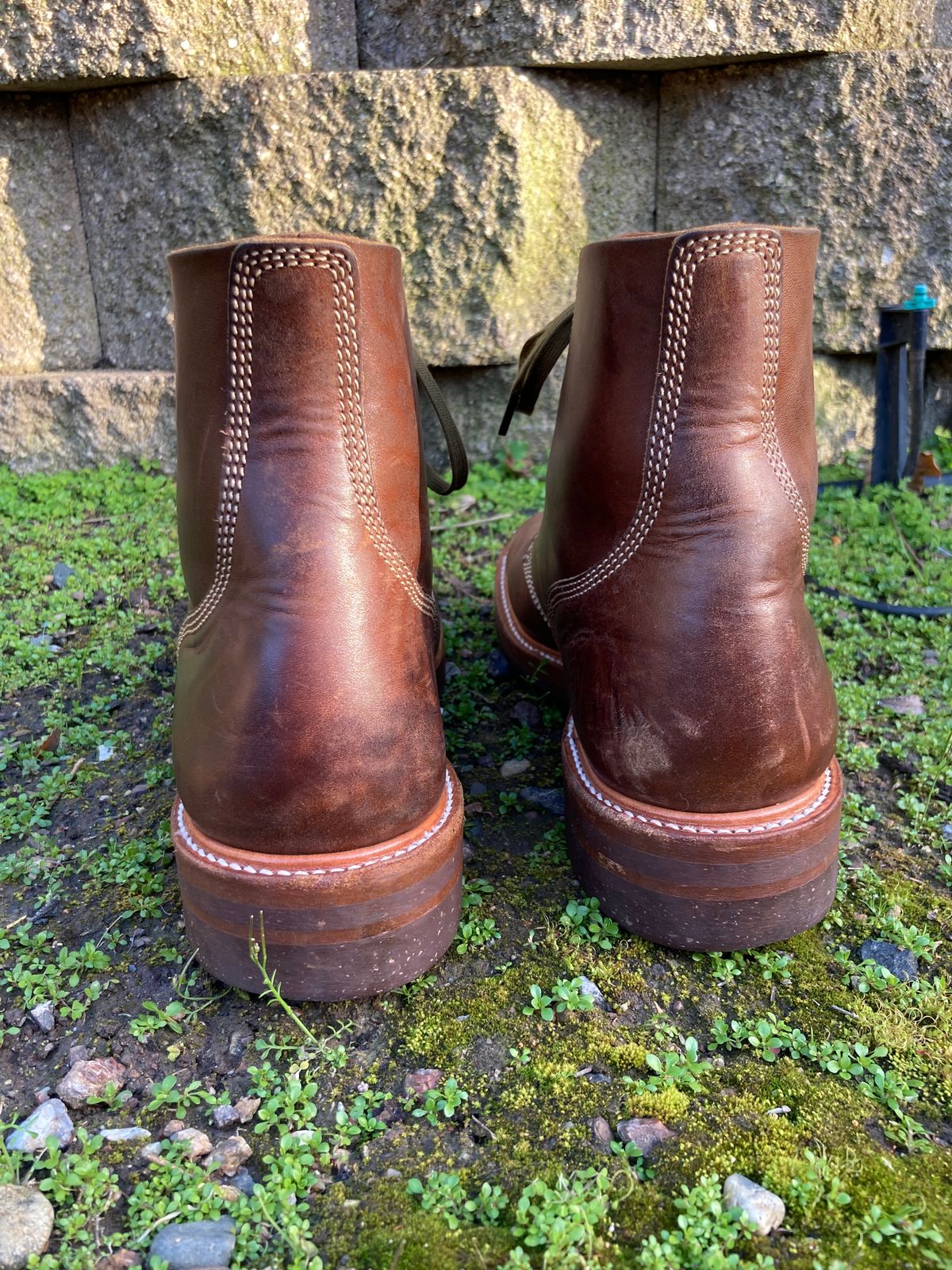 Photo by boogieshafer on February 24, 2023 of the John Lofgren M-43 Service Shoes in Horween Brown Chromexcel Horsehide.