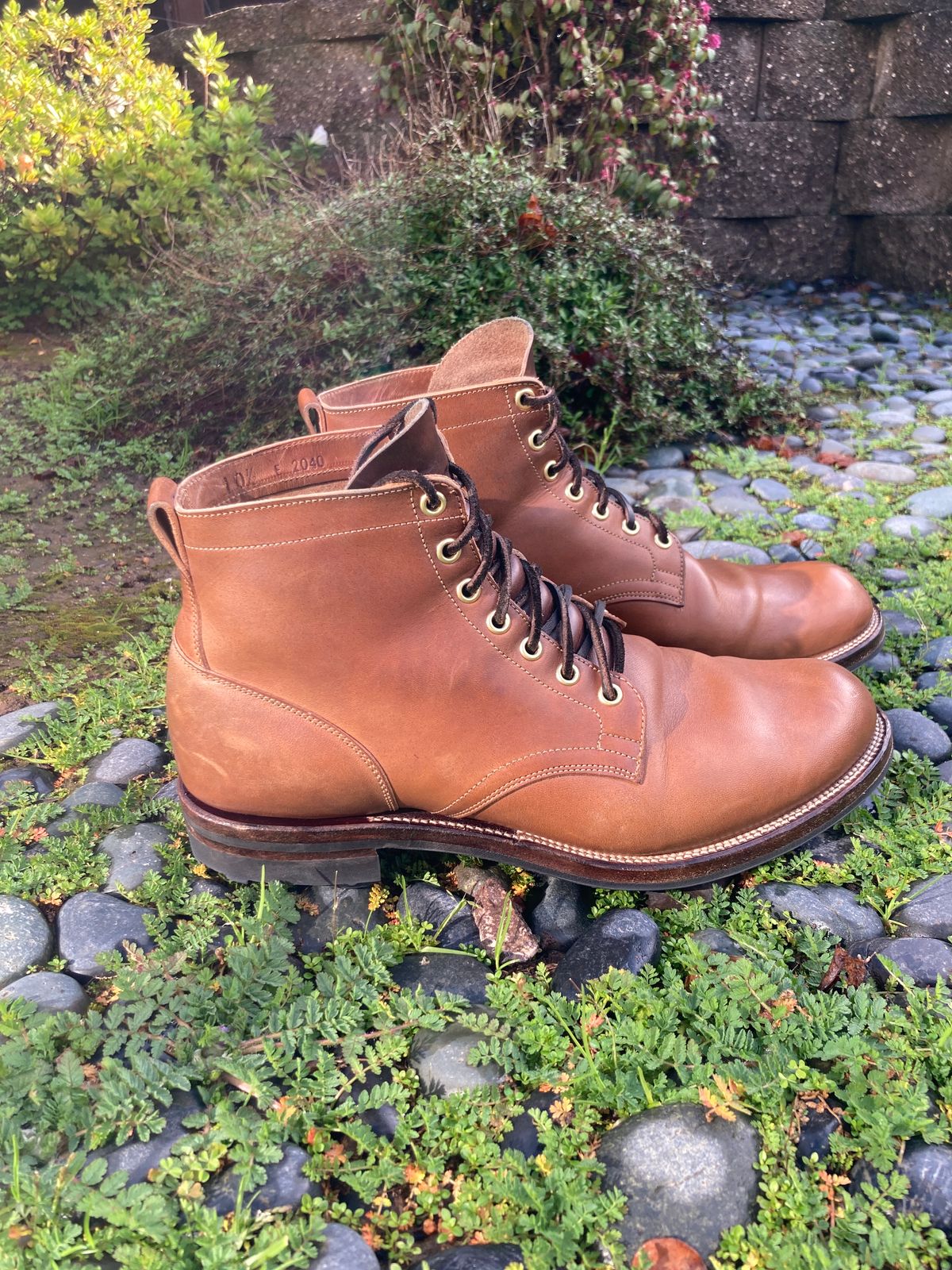 Photo by boogieshafer on February 5, 2023 of the Viberg Service Boot in Maryam Toscanello Horsebutt.