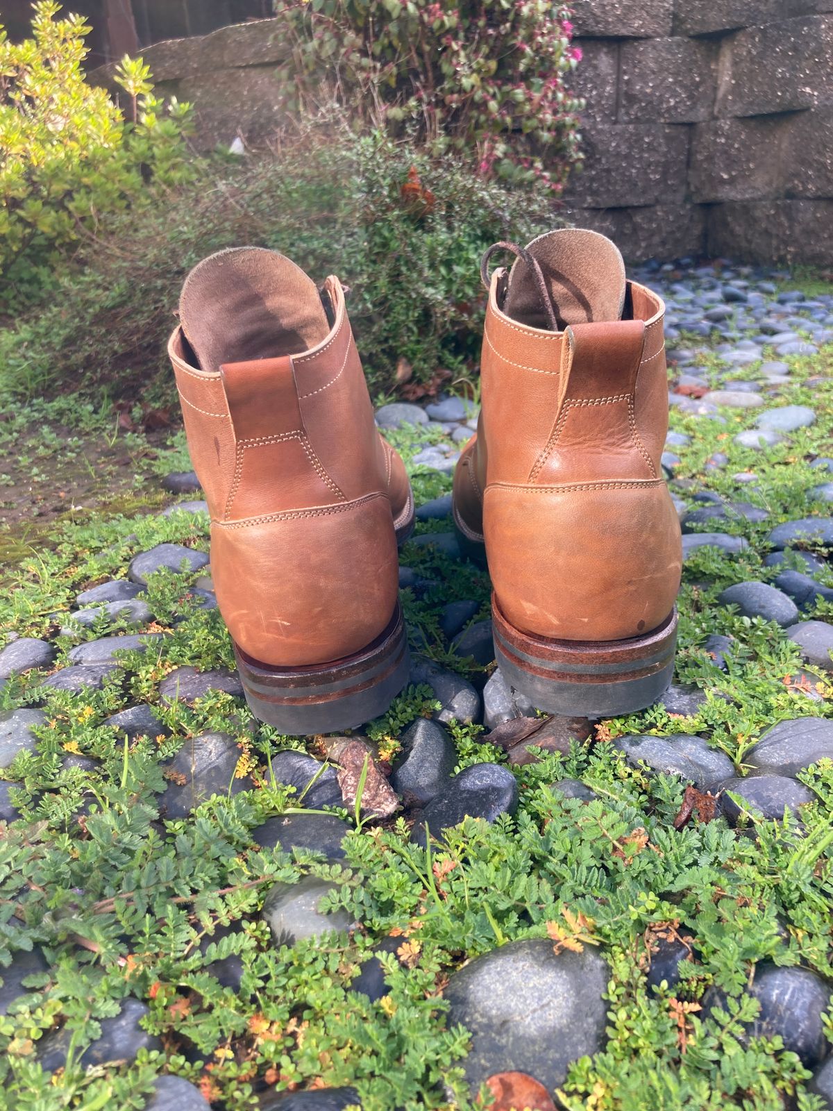 Photo by boogieshafer on February 5, 2023 of the Viberg Service Boot in Maryam Toscanello Horsebutt.