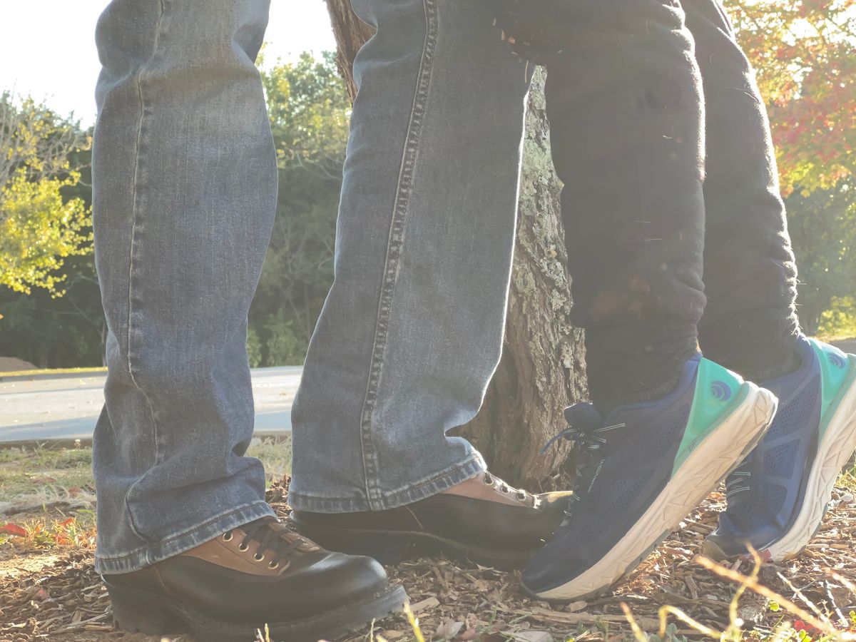 Photo by cajunpsycho on October 8, 2023 of the White's x Division Road LTT Logger 375 in Horween Black Waxed Flesh.