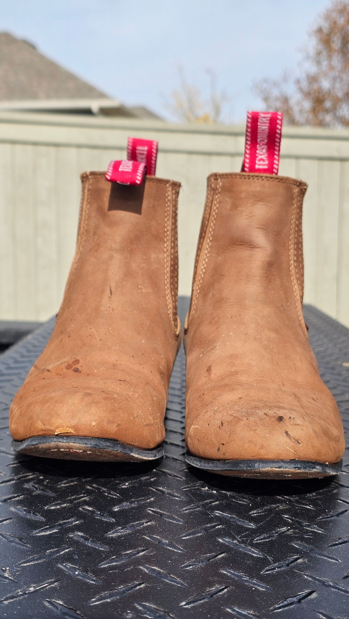 Photo by arriaga214 on December 5, 2025 of the Texas Country Botin Charro in Cuero, Cajeta.