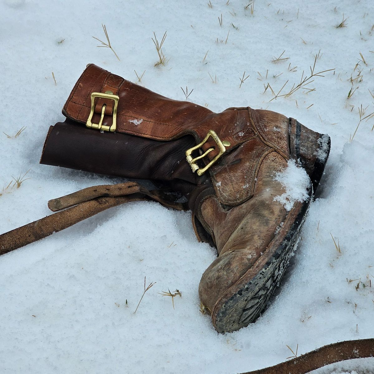 Photo by arriaga214 on January 9, 2025 of the Nicks Heritage TankerPro in Horween Natural Dublin.