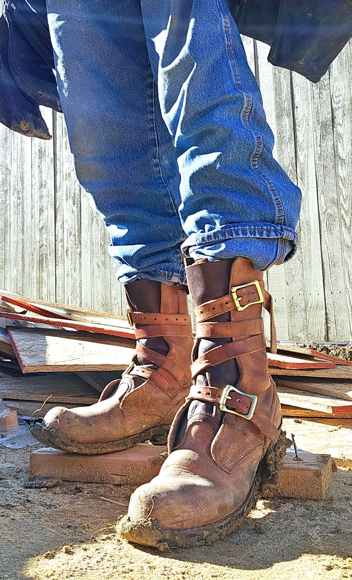 Photo by arriaga214 on November 9, 2024 of the Nicks Heritage TankerPro in Horween Natural Dublin.
