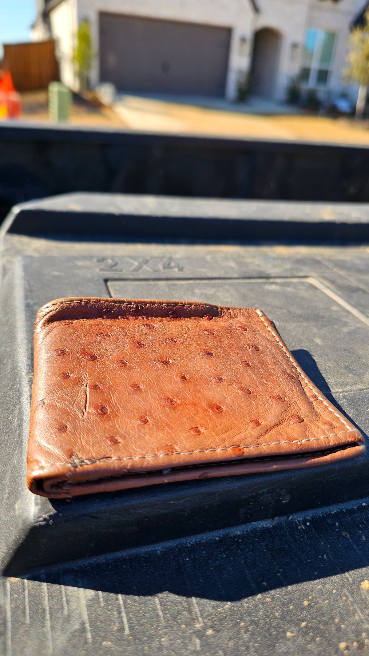 Photo by arriaga214 on February 5, 2026 of the Unknown. From Guanajuato MX Wallet in Full Quill Ostrich.