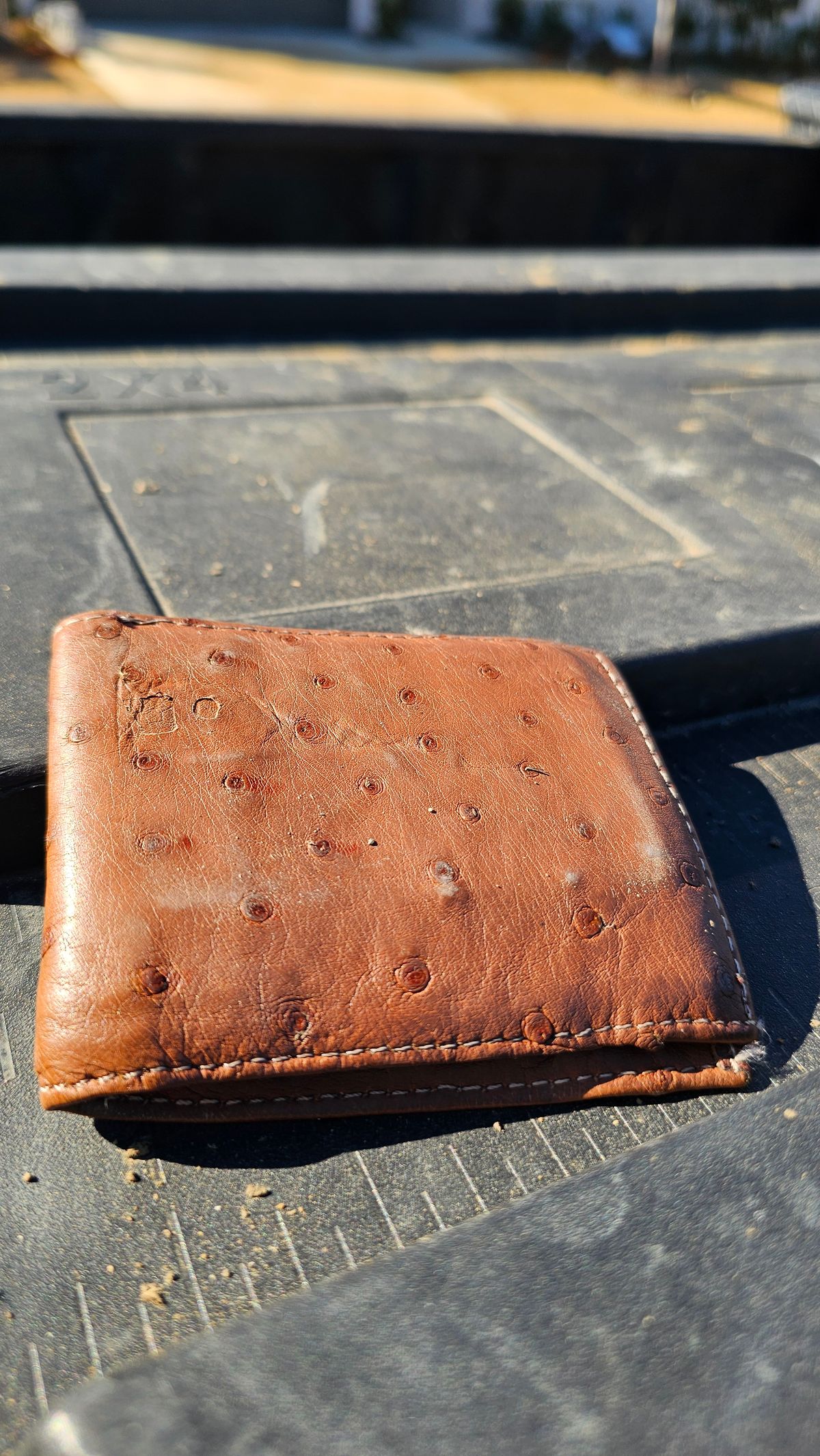 Photo by arriaga214 on February 5, 2026 of the Unknown. From Guanajuato MX Wallet in Full Quill Ostrich.