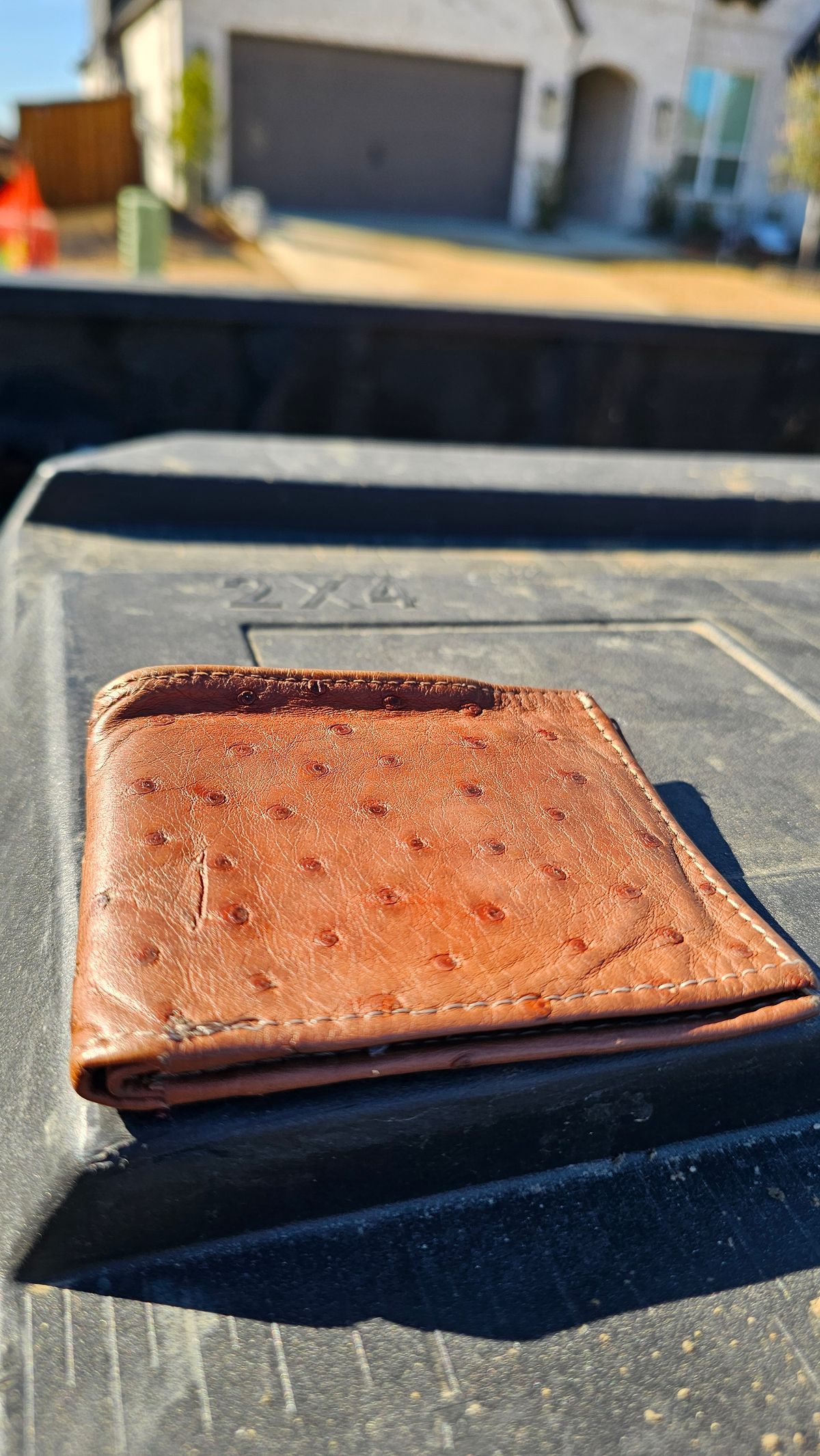 Photo by arriaga214 on February 5, 2026 of the Unknown. From Guanajuato MX Wallet in Full Quill Ostrich.