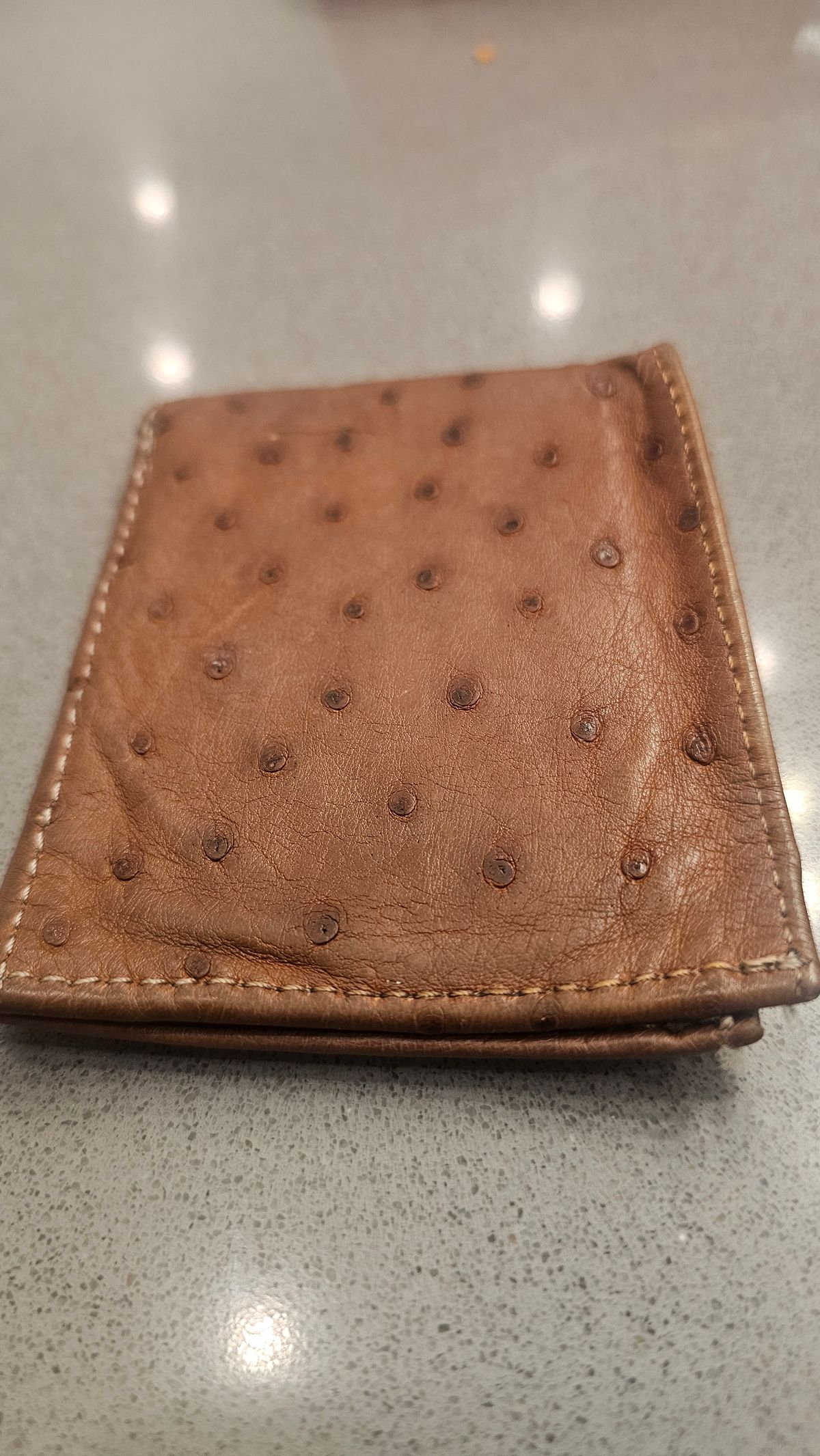 Photo by arriaga214 on March 4, 2026 of the Unknown. From Guanajuato MX Wallet in Full Quill Ostrich.