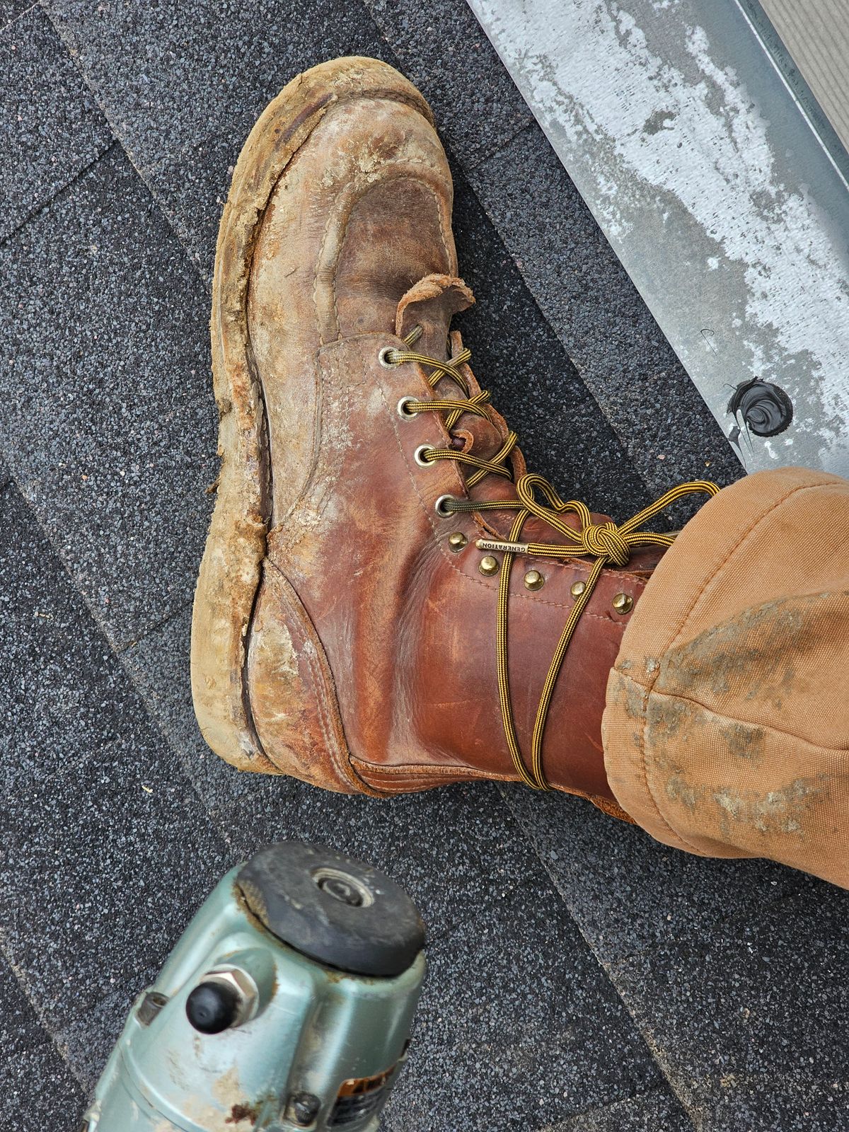 Photo by arriaga214 on April 6, 2025 of the Nicks Moc Toe in Seidel 1964 Brown.