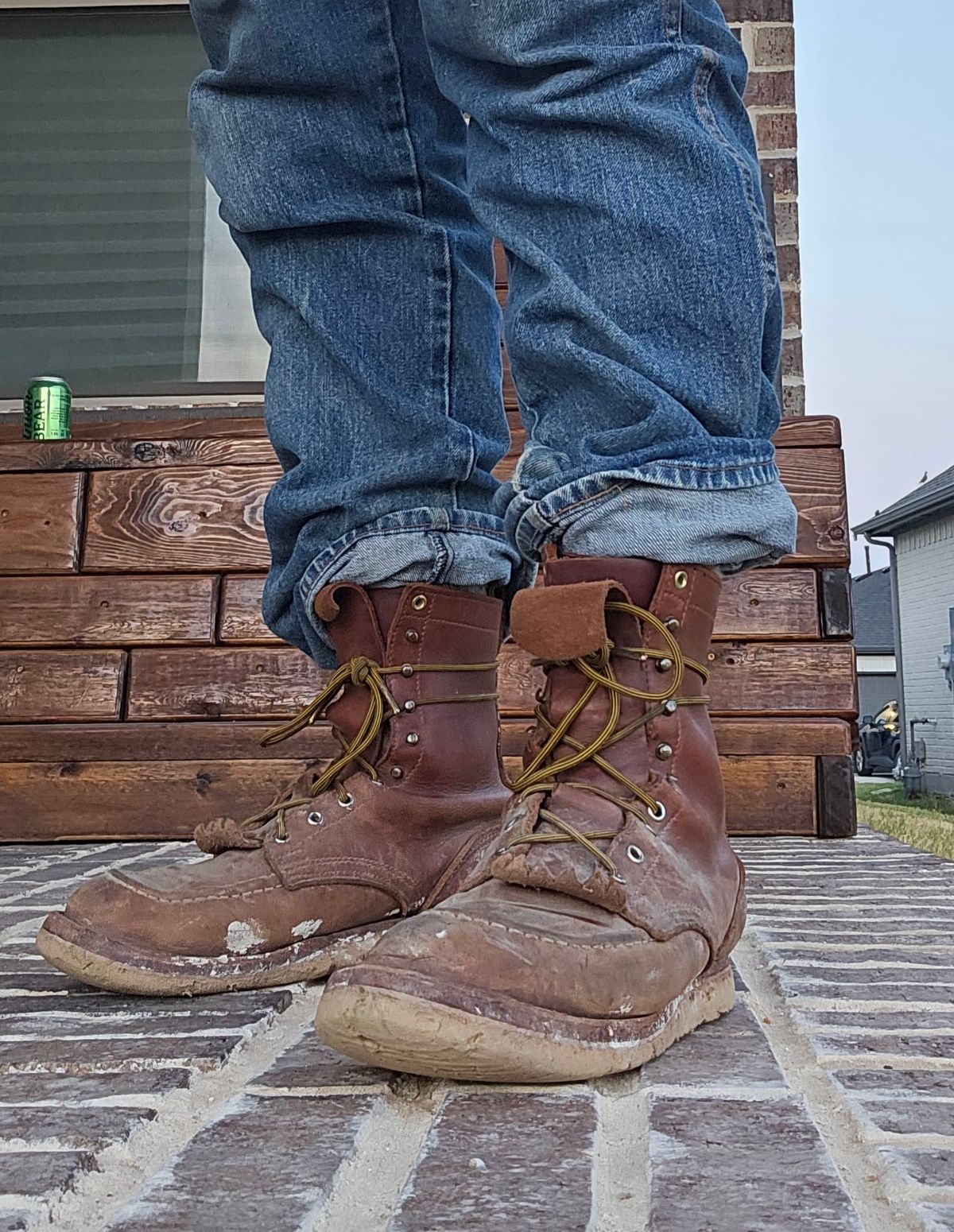 Photo by arriaga214 on August 9, 2025 of the Nicks Moc Toe in Seidel 1964 Brown.