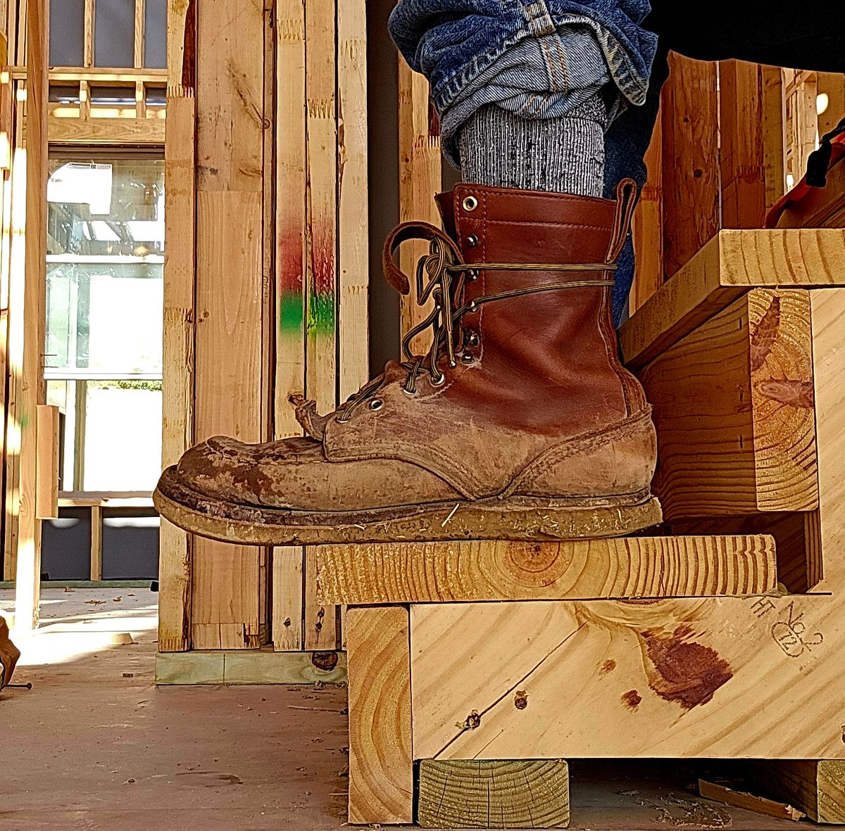 Photo by arriaga214 on August 18, 2025 of the Nicks Moc Toe in Seidel 1964 Brown.