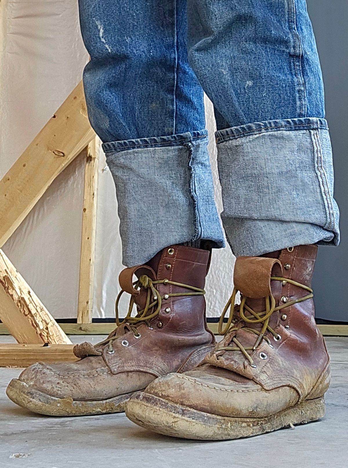 Photo by arriaga214 on August 21, 2025 of the Nicks Moc Toe in Seidel 1964 Brown.