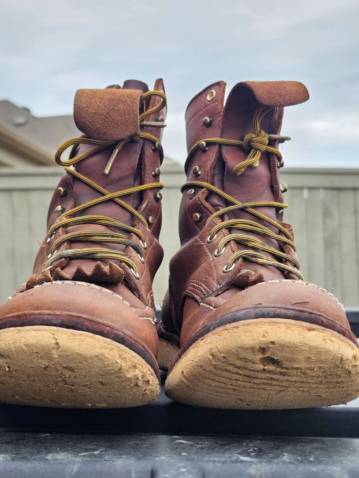 Photo by arriaga214 on September 6, 2025 of the Nicks Moc Toe in Seidel 1964 Brown.