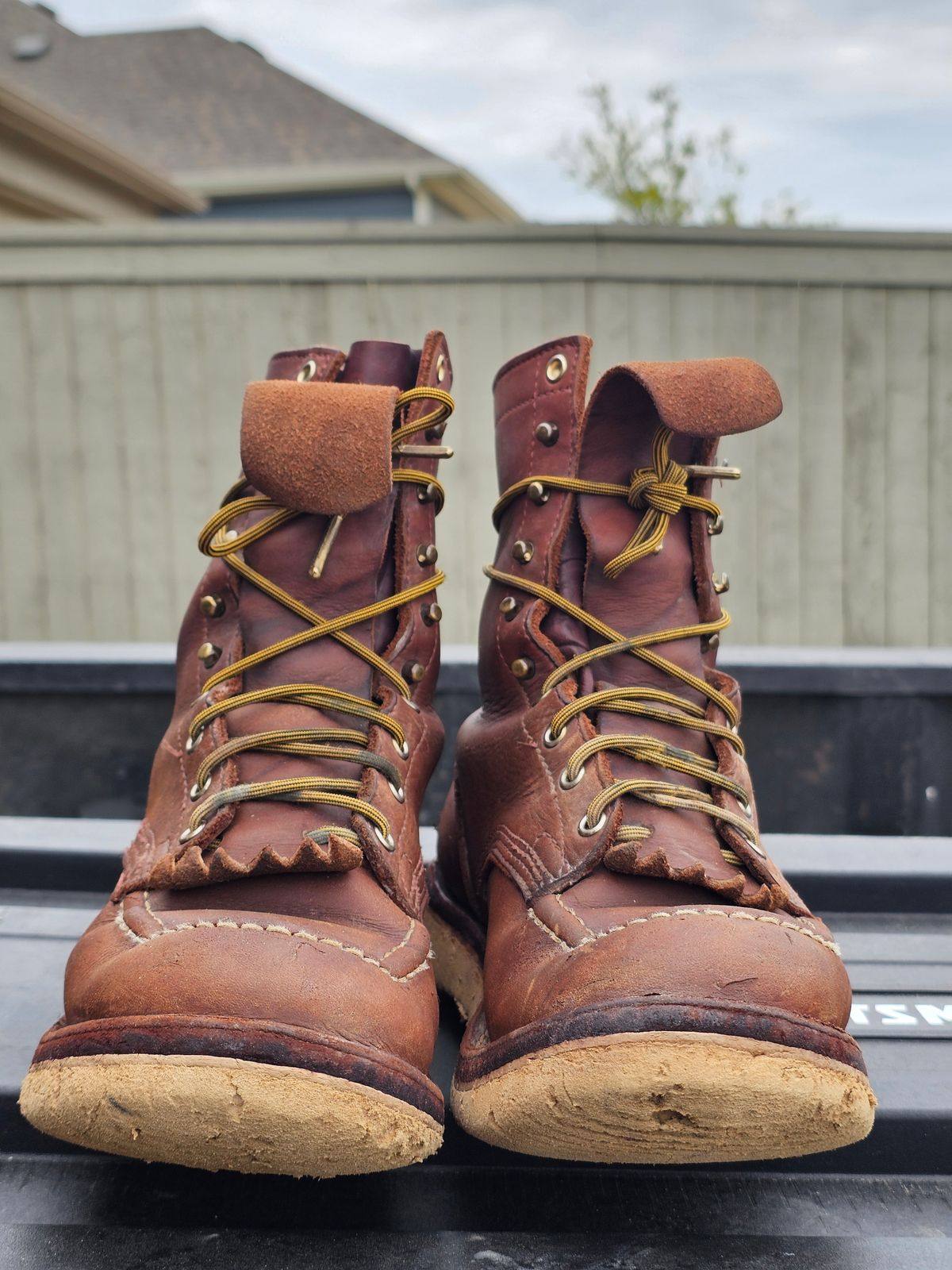 Photo by arriaga214 on September 6, 2025 of the Nicks Moc Toe in Seidel 1964 Brown.