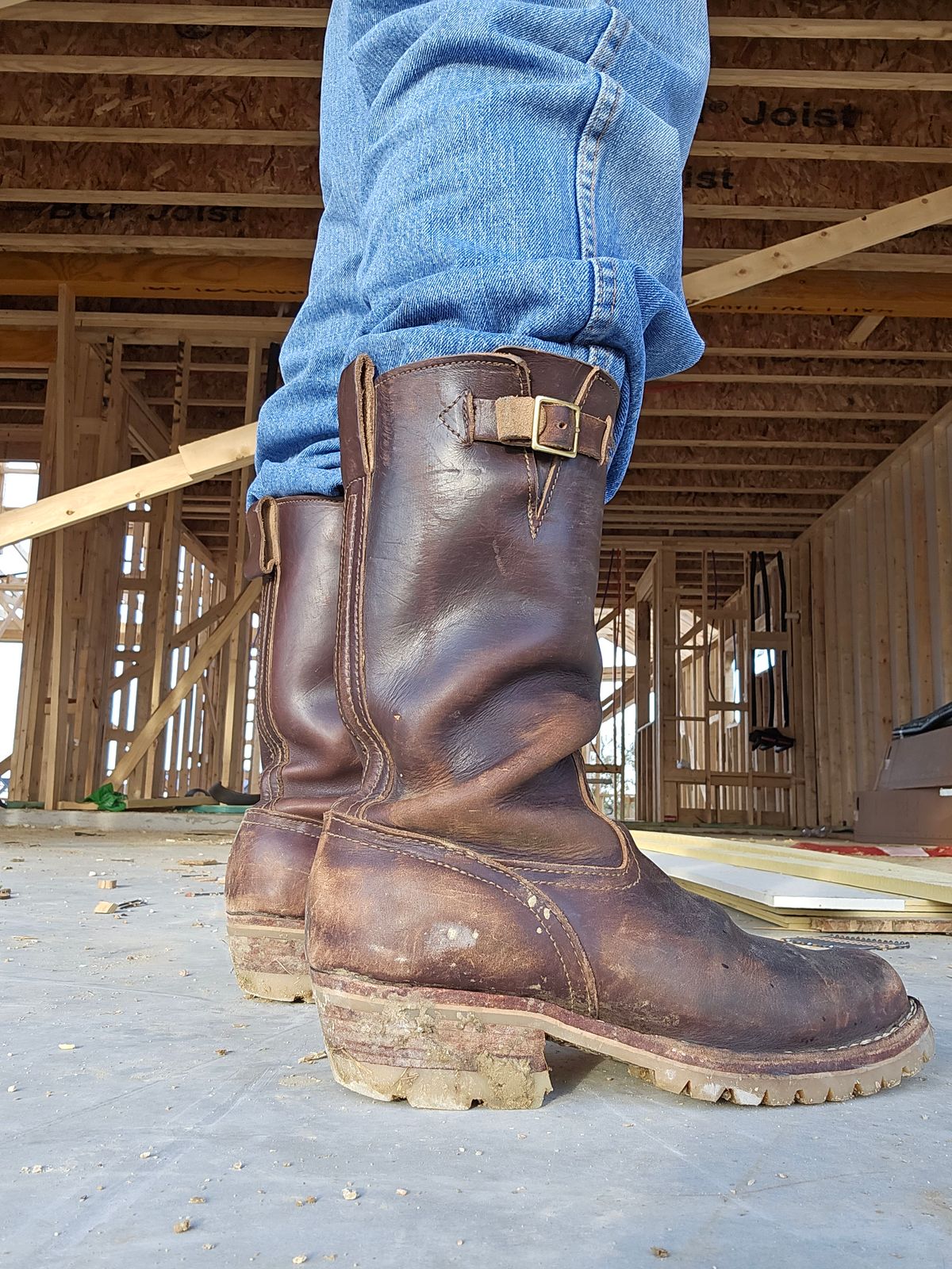 Photo by arriaga214 on November 13, 2023 of the Nicks Renegade in Horween Brown Chromexcel.