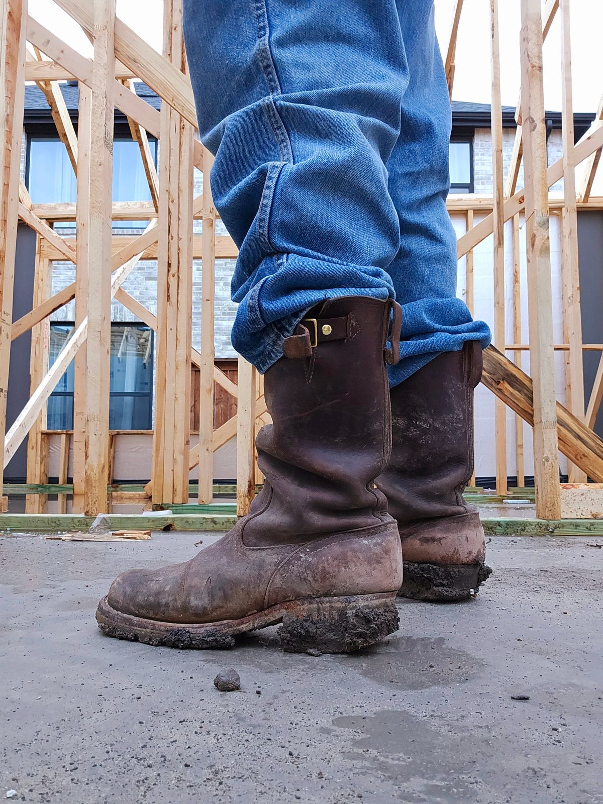 Photo by arriaga214 on March 15, 2024 of the Nicks Renegade in Horween Brown Chromexcel.