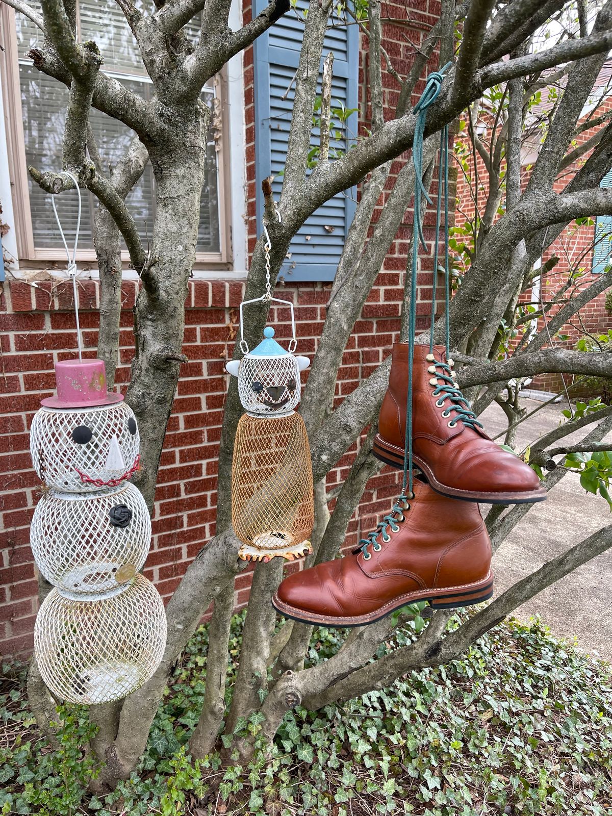 Photo by specgirl8 on April 5, 2024 of the Grant Stone Nora Boot in Badalassi Carlo Saddle Tan Minerva.