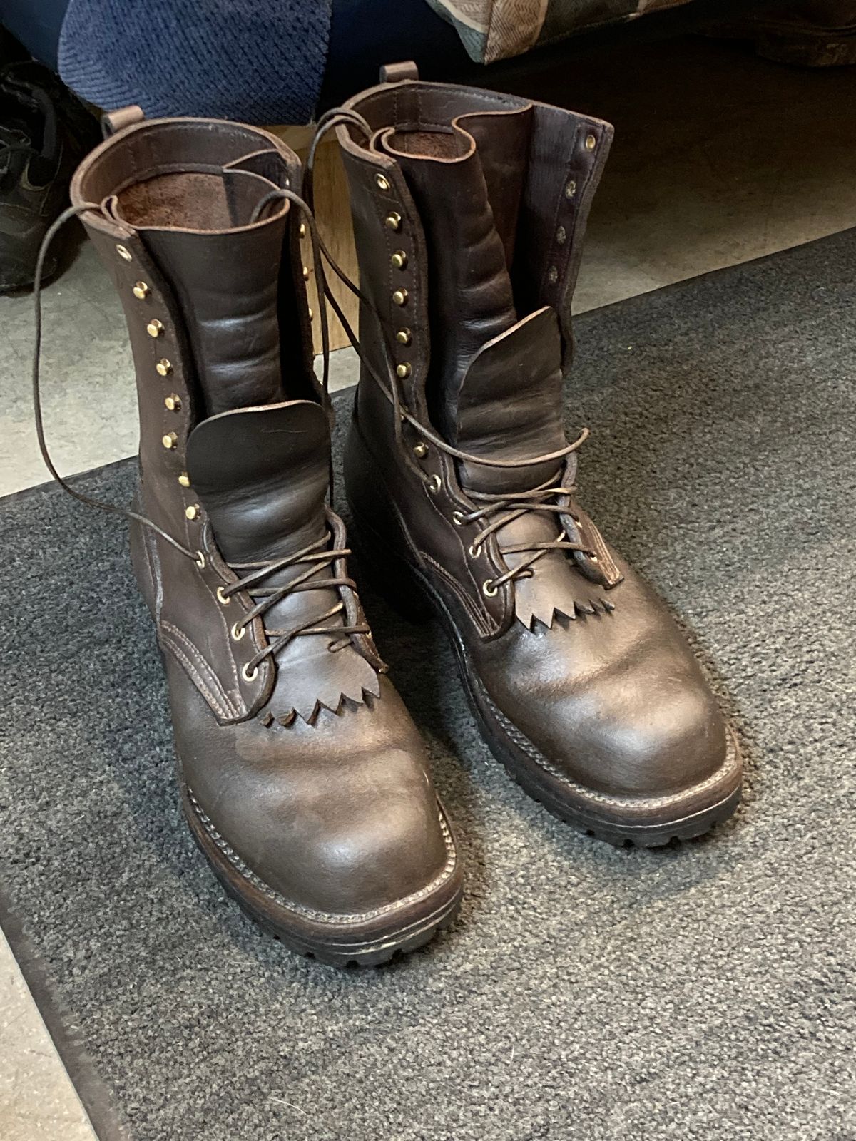 Photo by LowUFO on June 14, 2023 of the Nicks BuilderPro in Seidel 1964 Walnut Roughout.