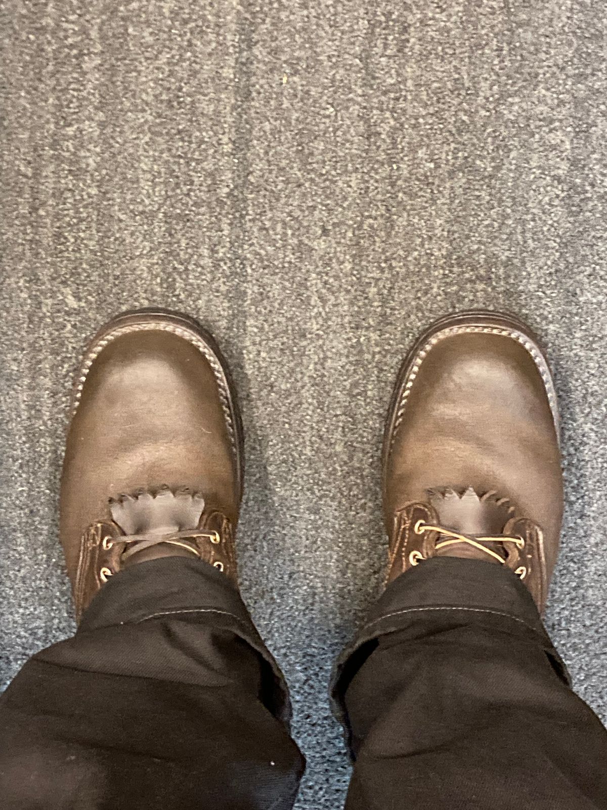 Photo by LowUFO on October 22, 2023 of the Nicks BuilderPro in Seidel 1964 Walnut Roughout.