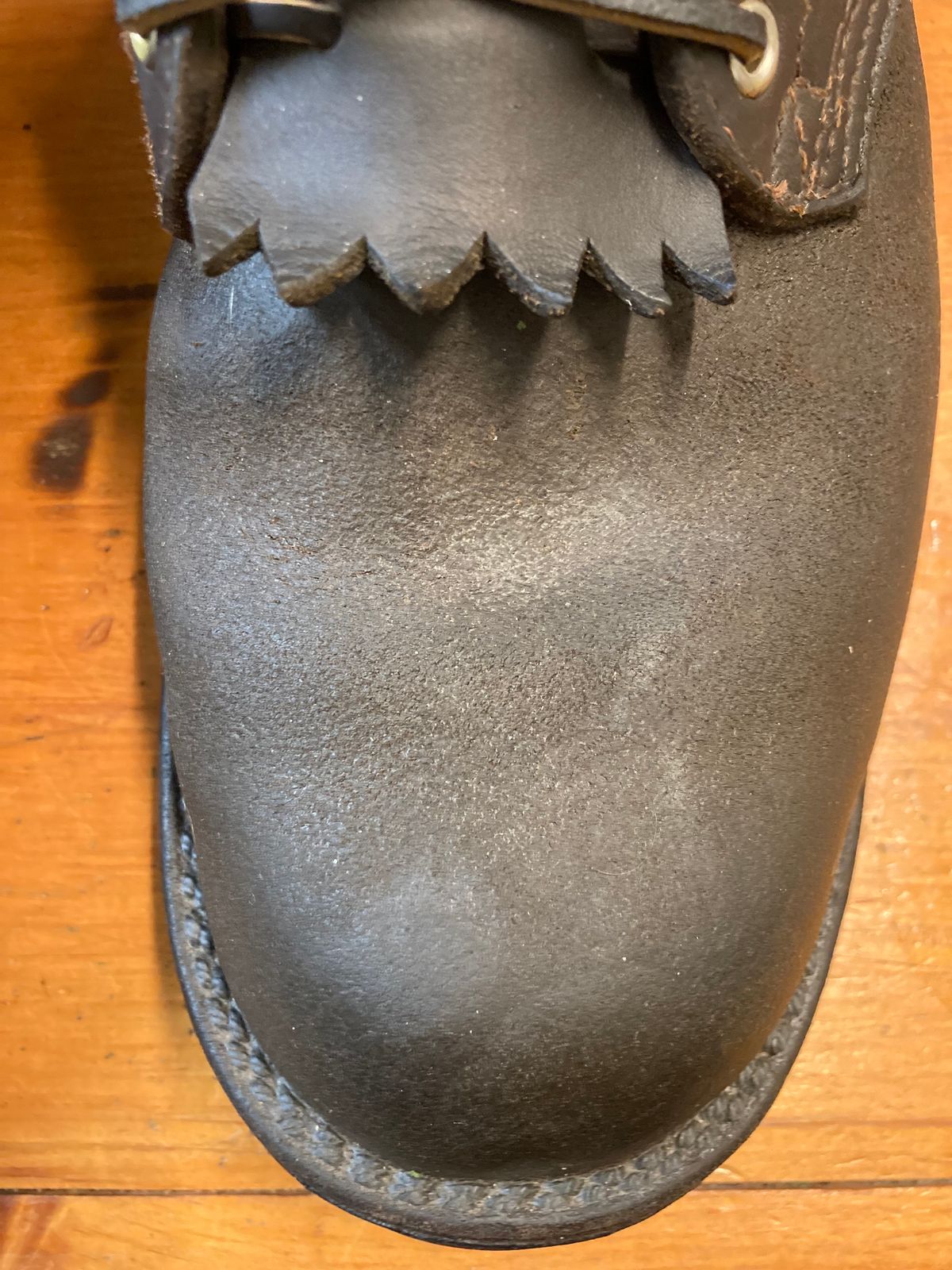 Photo by LowUFO on October 22, 2023 of the Nicks BuilderPro in Seidel 1964 Walnut Roughout.