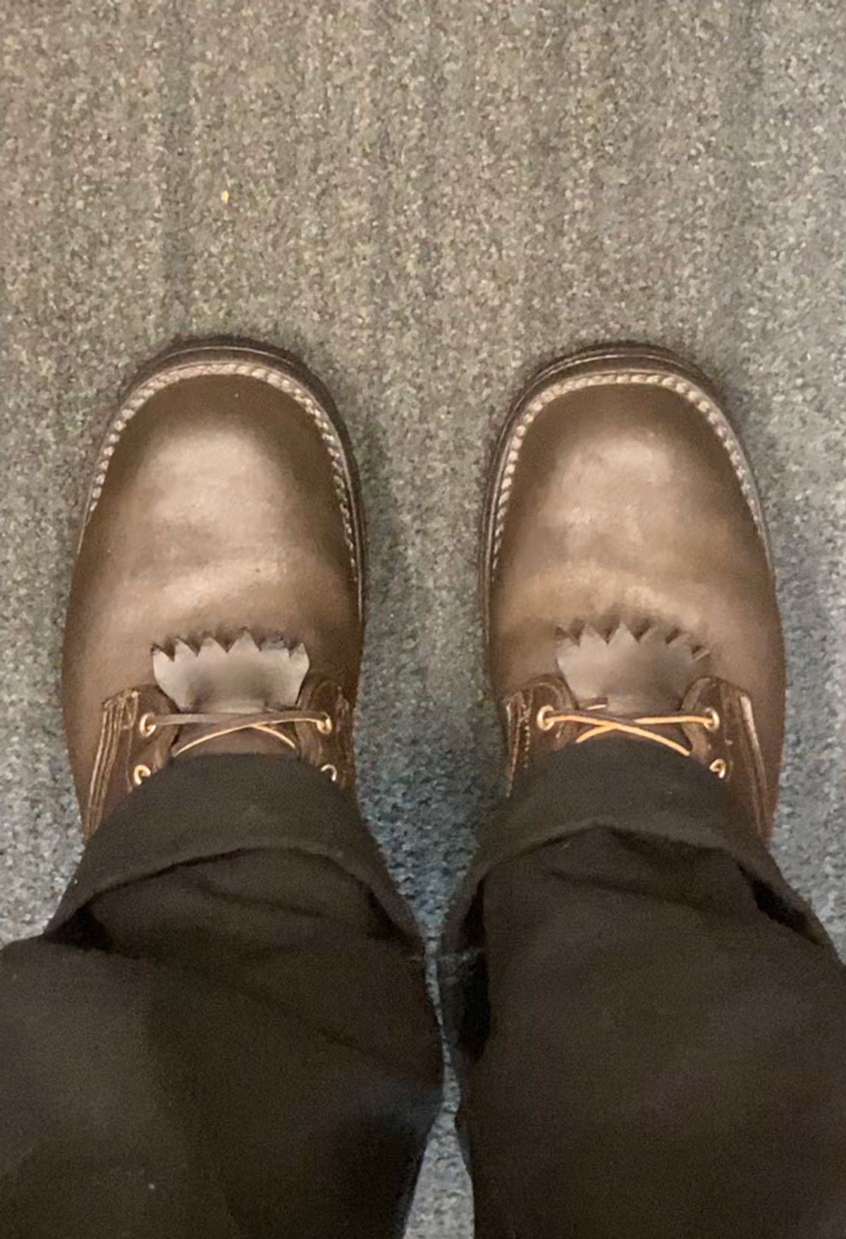 Photo by LowUFO on October 22, 2023 of the Nicks BuilderPro in Seidel 1964 Walnut Roughout.