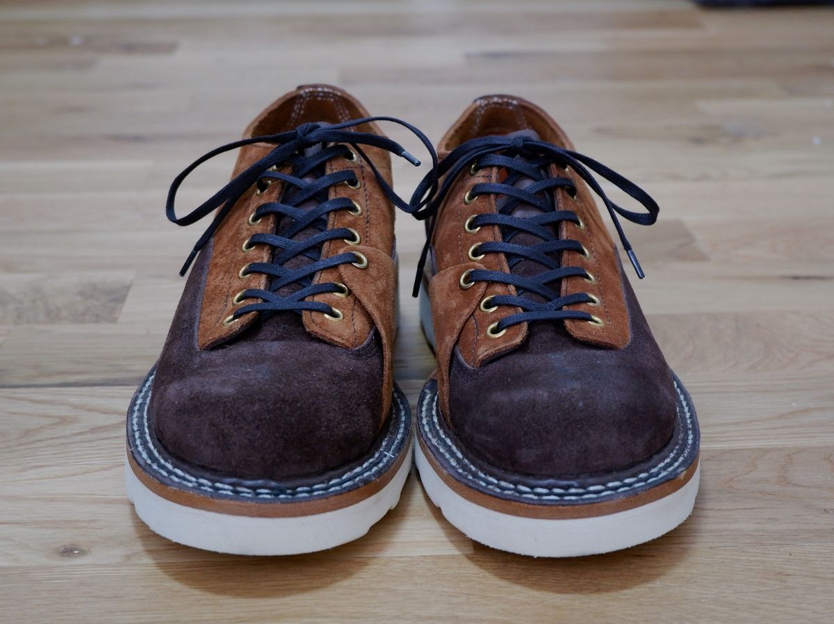 Photo by GeosCapsule on November 1, 2022 of the White's Oxford in Seidel Brown Roughout.