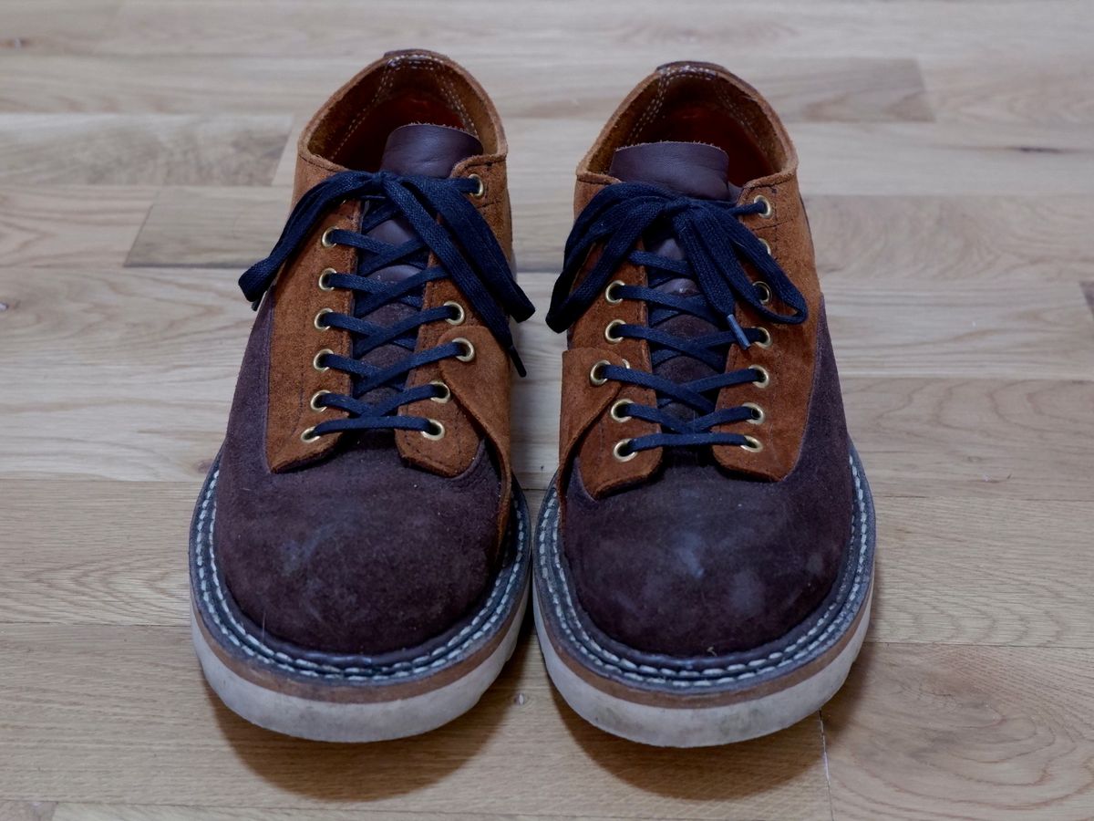 Photo by GeosCapsule on December 5, 2022 of the White's Oxford in Seidel Brown Roughout.